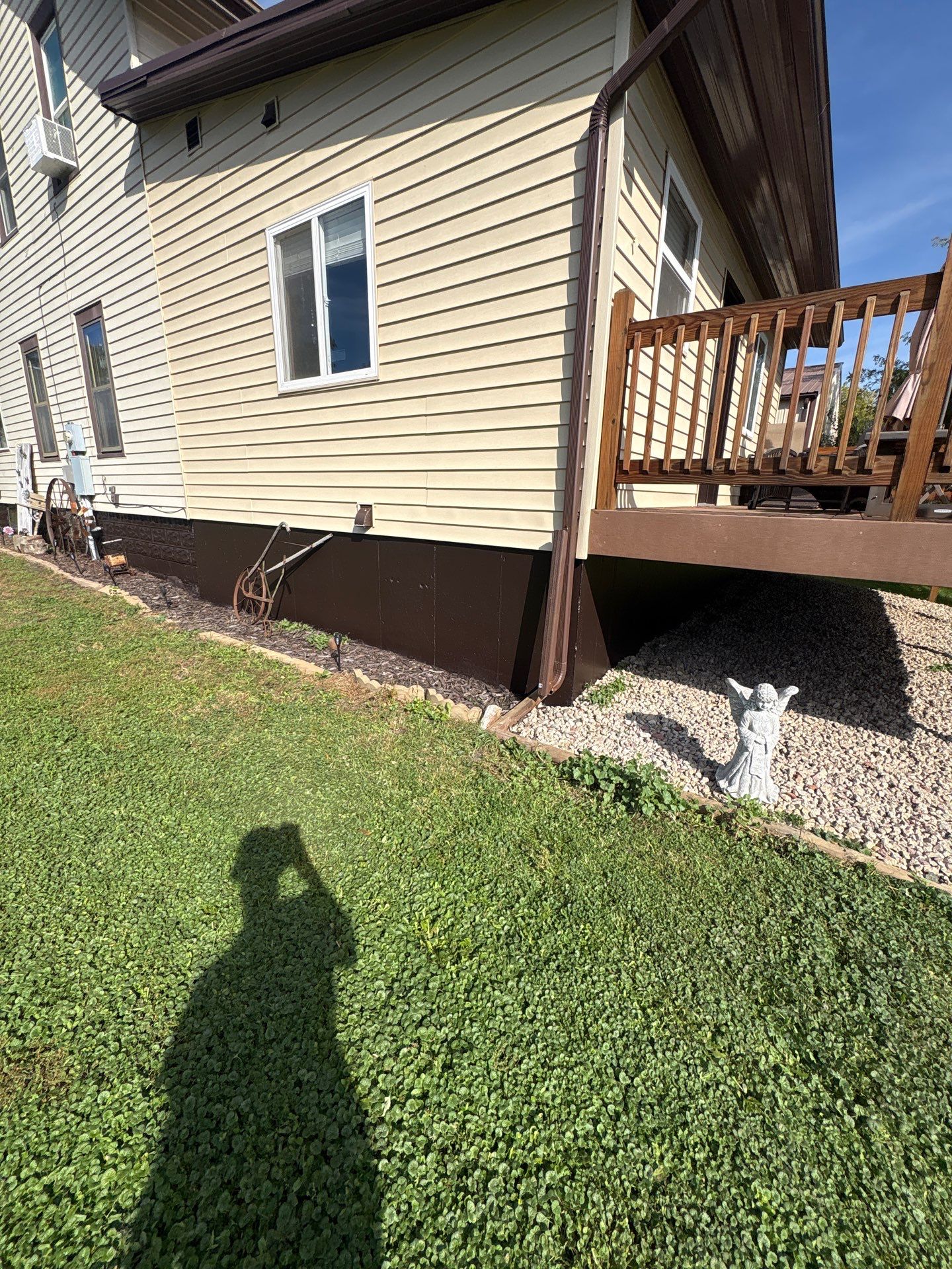 Exterior Painting for Residential Foundation and Metal Shop in Humboldt by Select Painting, Coatings & Garage Cabinets