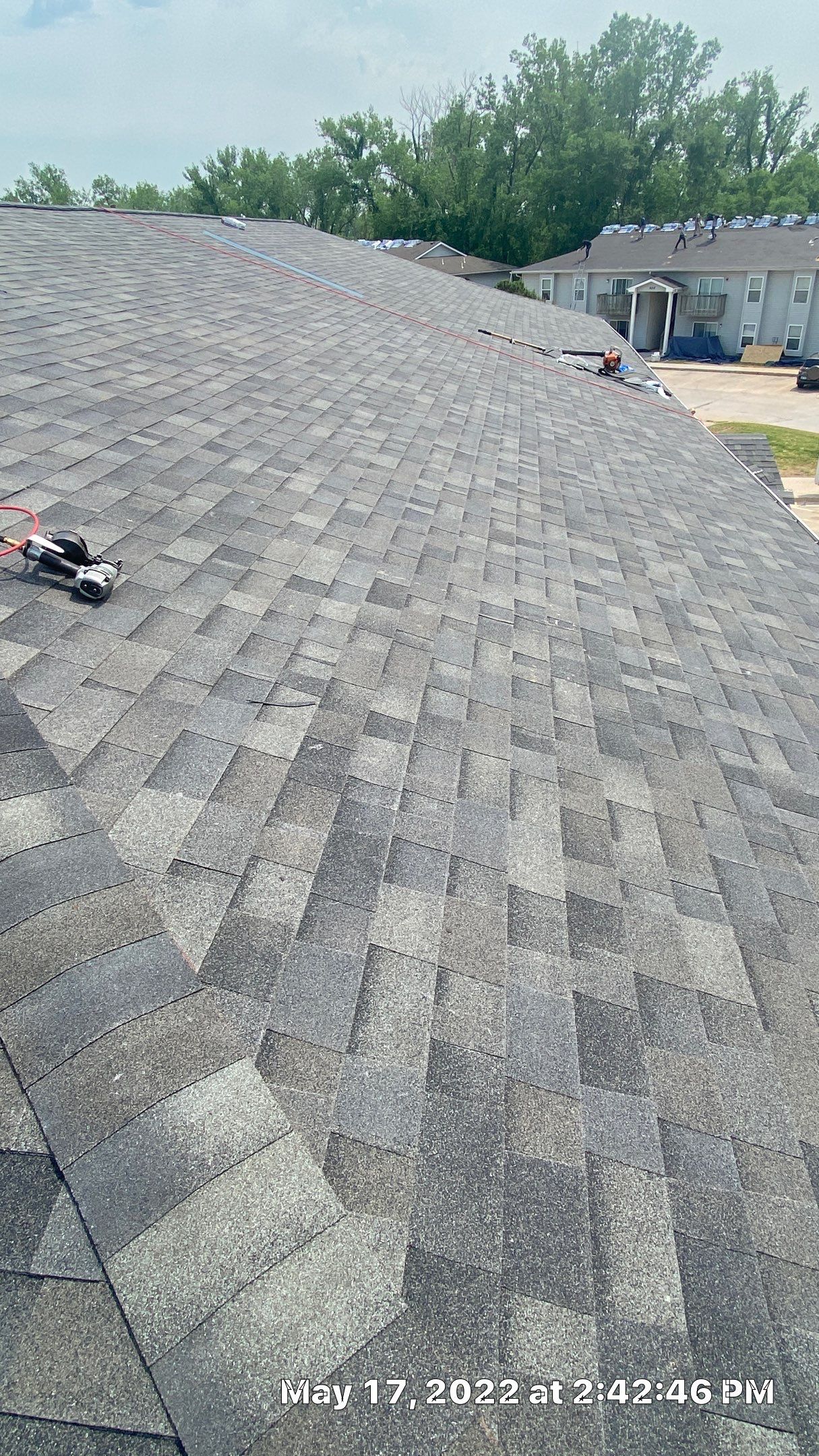 Multifamliy Complex ROOF REPLACEMNT with Ventilation Upgrades using Malarkey Vista Class III IR Shingles by Gorilla Exteriors Contracting, LLC