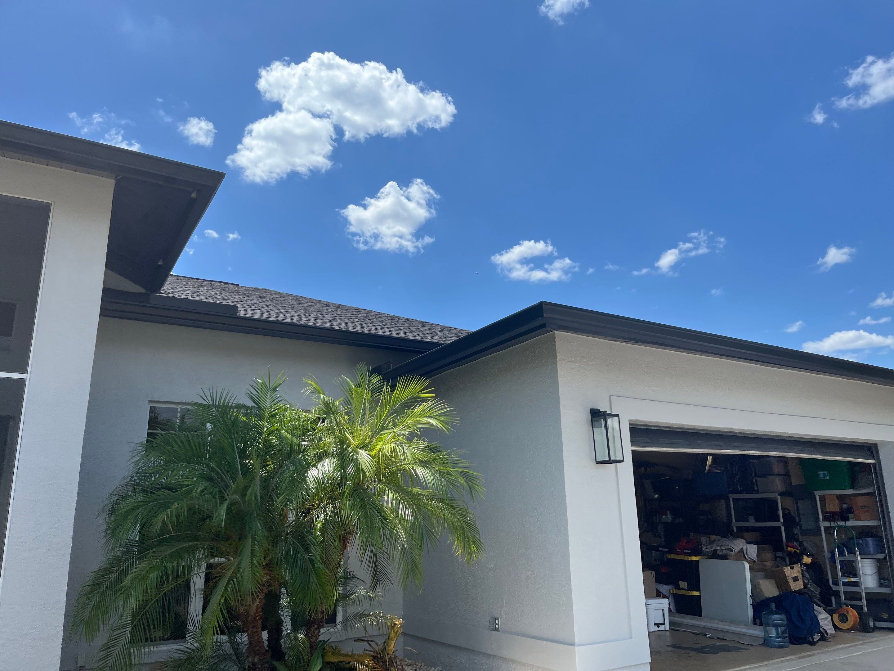 New Soffit and Fascia and Gutters in North Fort Myers FL by Gutter Professors