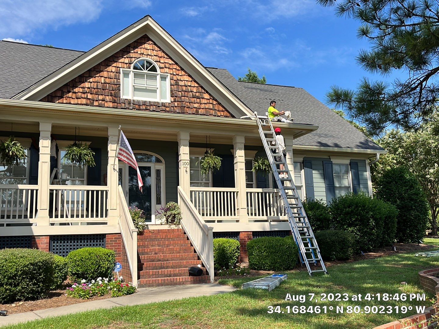 Exterior Trim Paint Project by Thompson Industrial