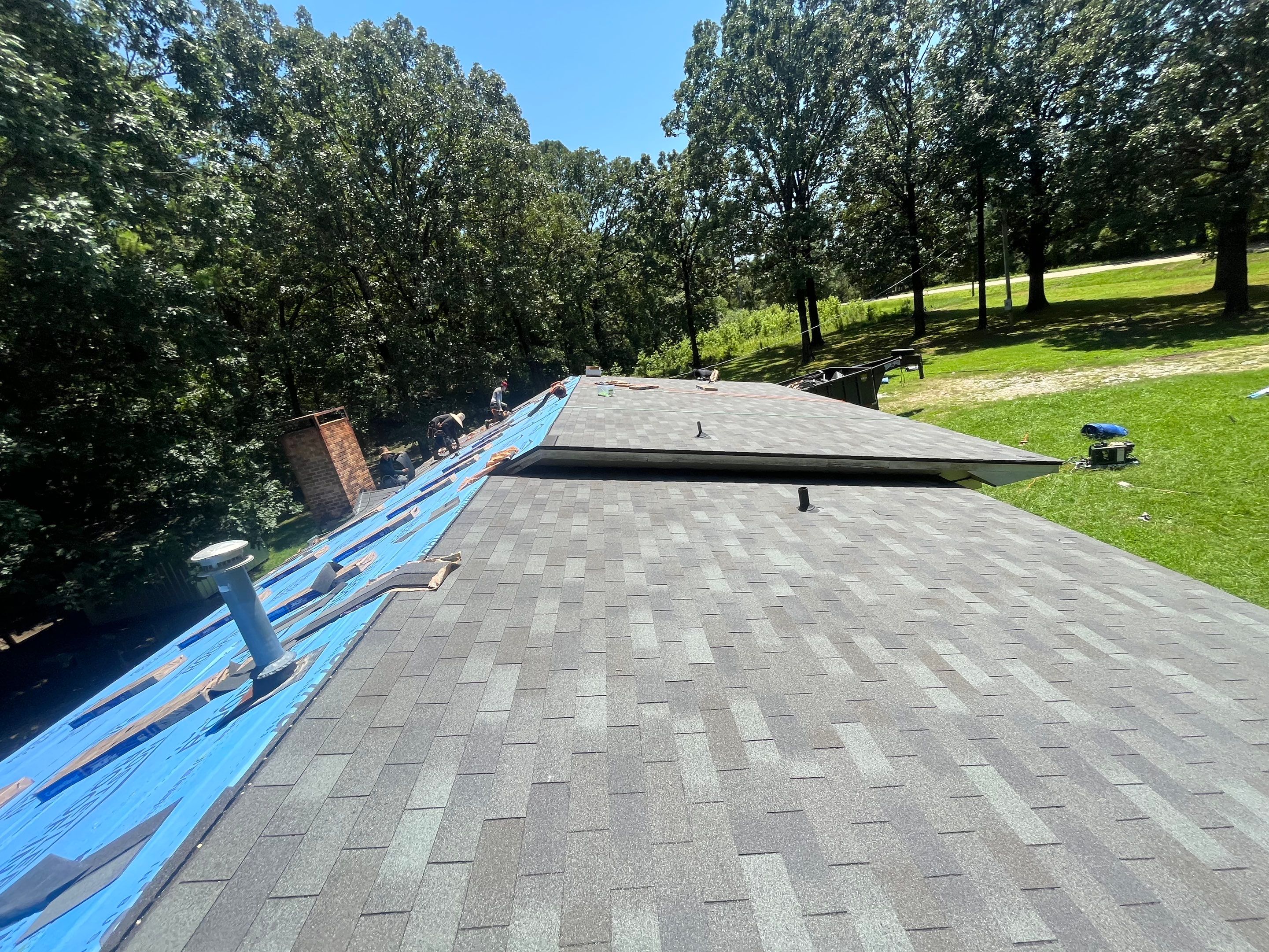 Residential Reroof: 25 Year 3-Tab Shingle by Hostetler Roofing