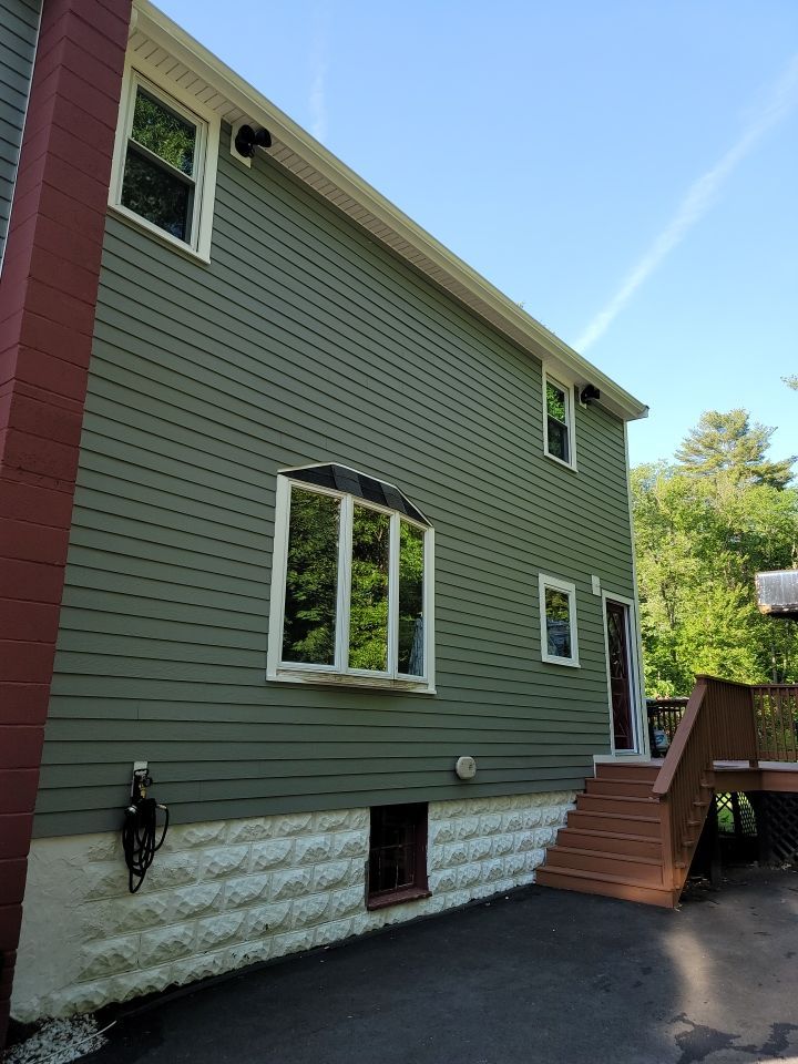 Siding Installation using James Hardie by UBrothers Construction