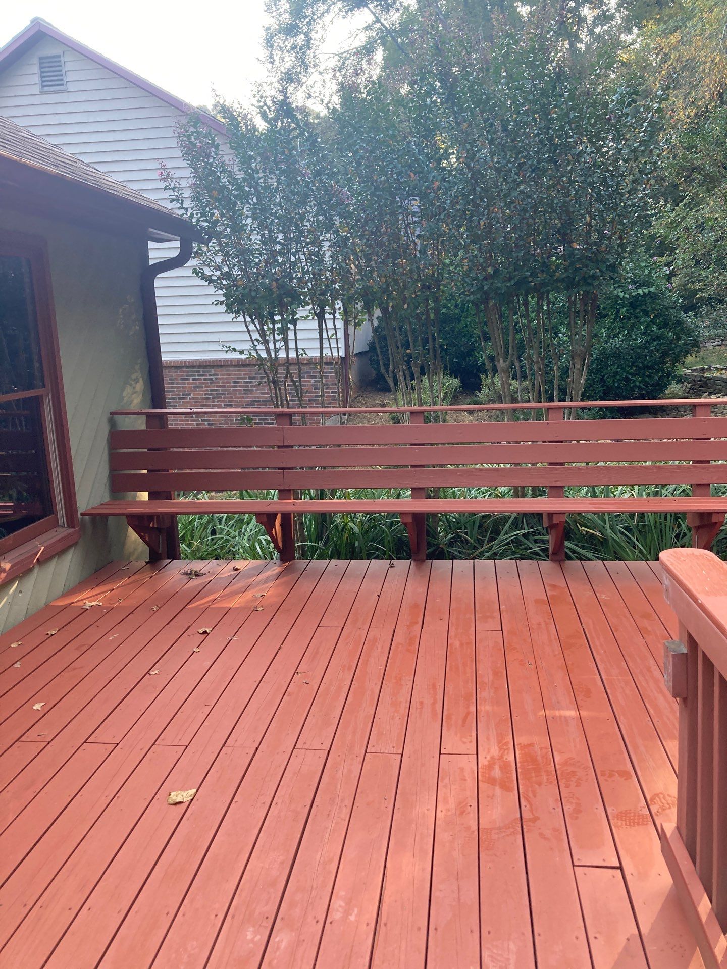 Exterior Painting and Deck Stain in Stone Mountain, GA by Nelson Exteriors