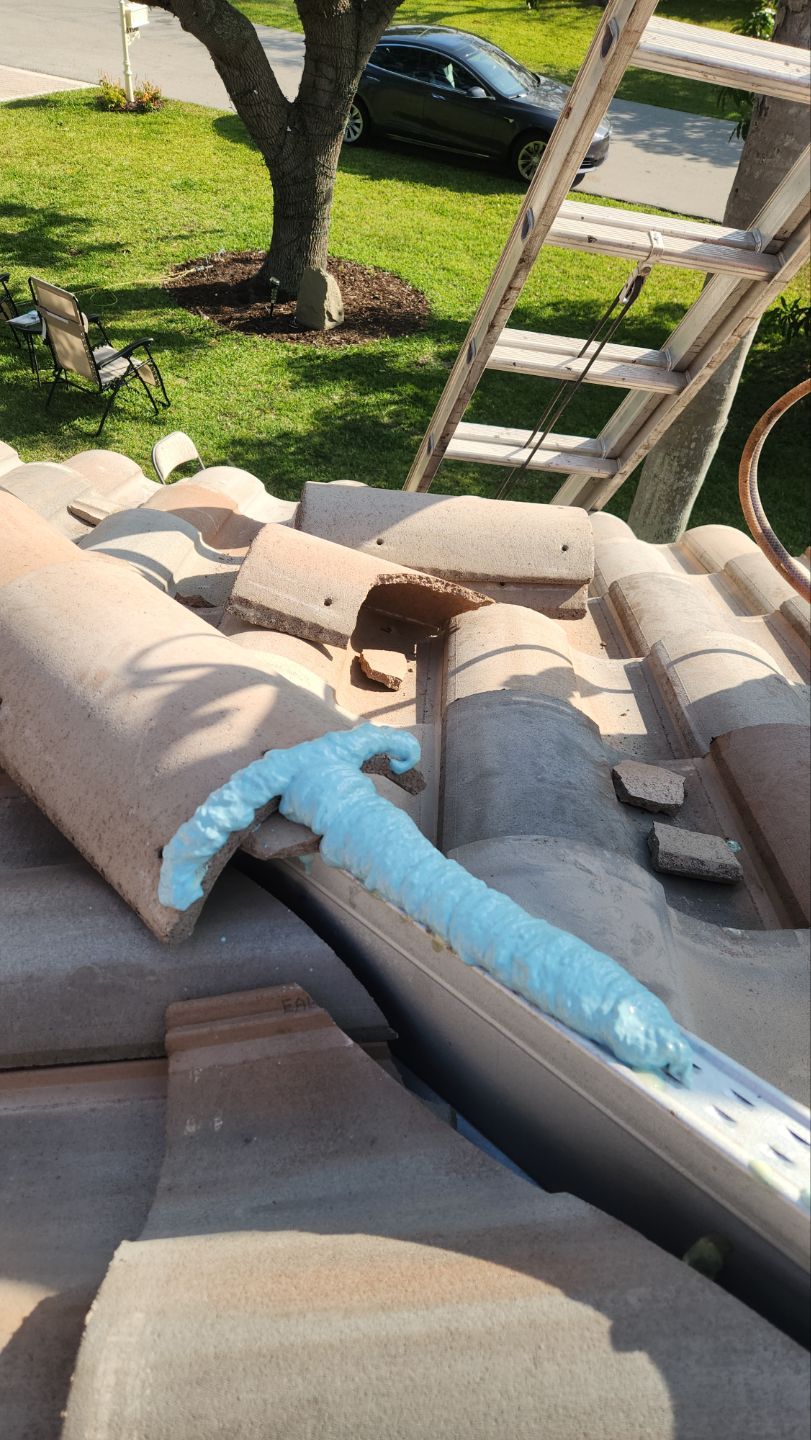 Residential Roofing Installation using Eagle Roofing Tile by BLUES BROTHERS ROOFING
