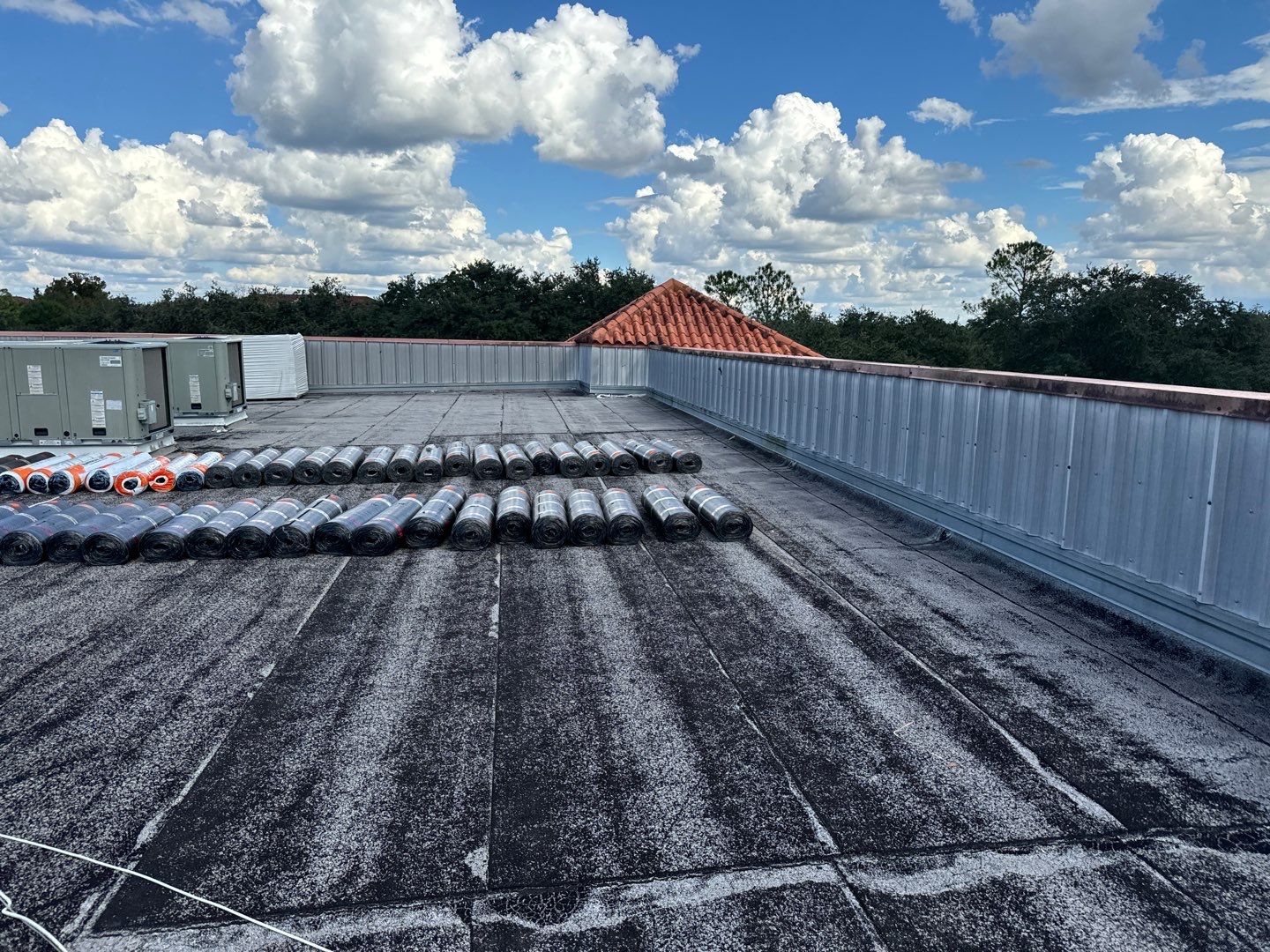 Modified Bitumen Commercial Roof Installation for Tampa Strip Mall by CES Roofing