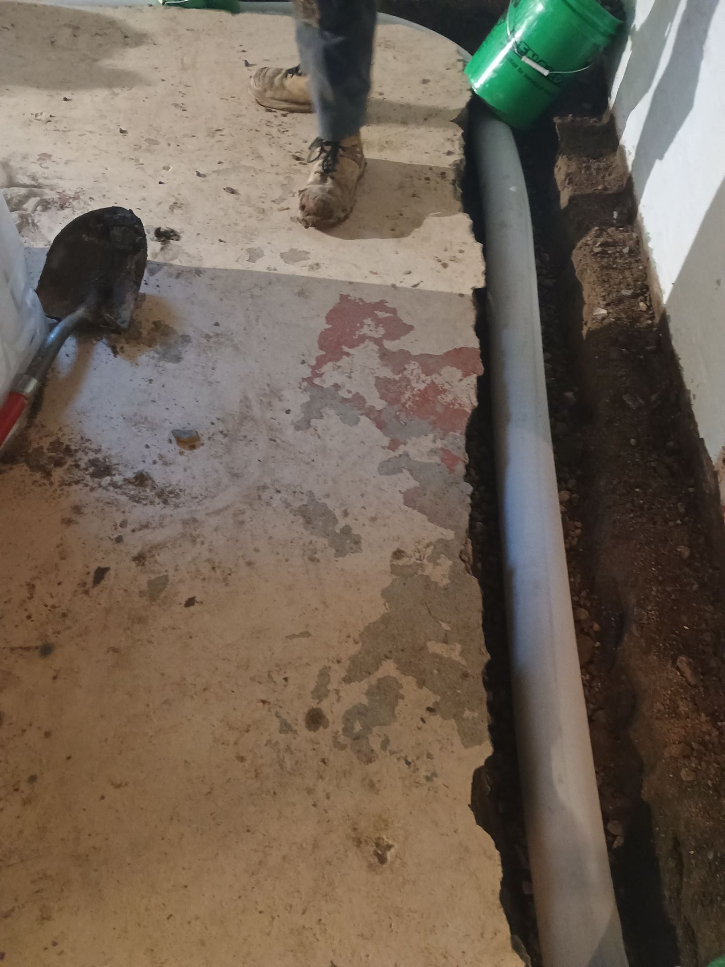 Another Drain Tile Project in the Books by Waterproofing Northeast