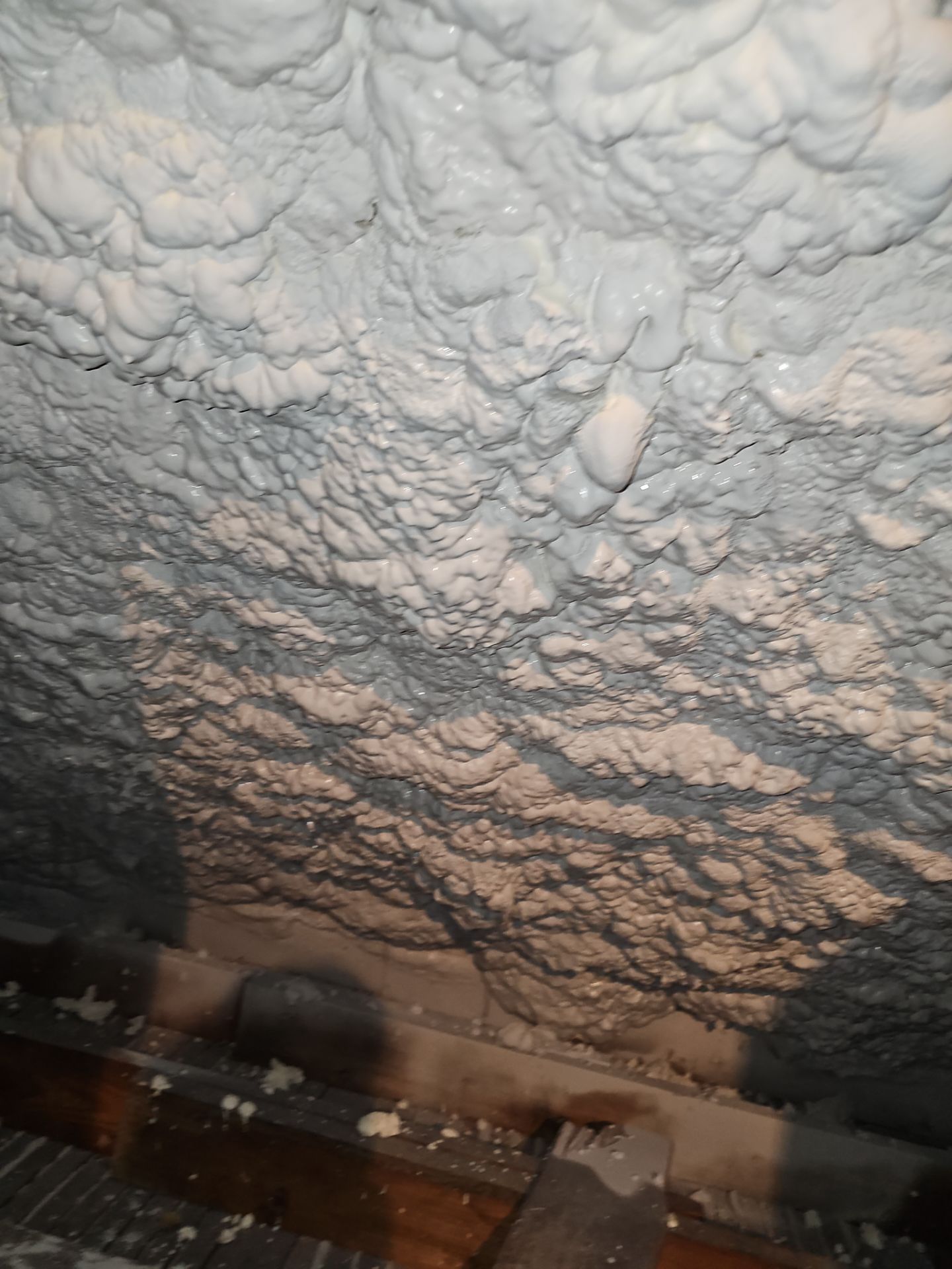 Attic Insulation using open cell spray foam by NYS Foam & Energy