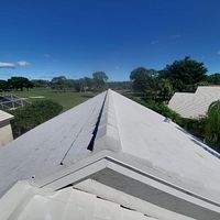 Boral Saxony 900 Solar White  by Total Roofing System The Metal Roof Experts