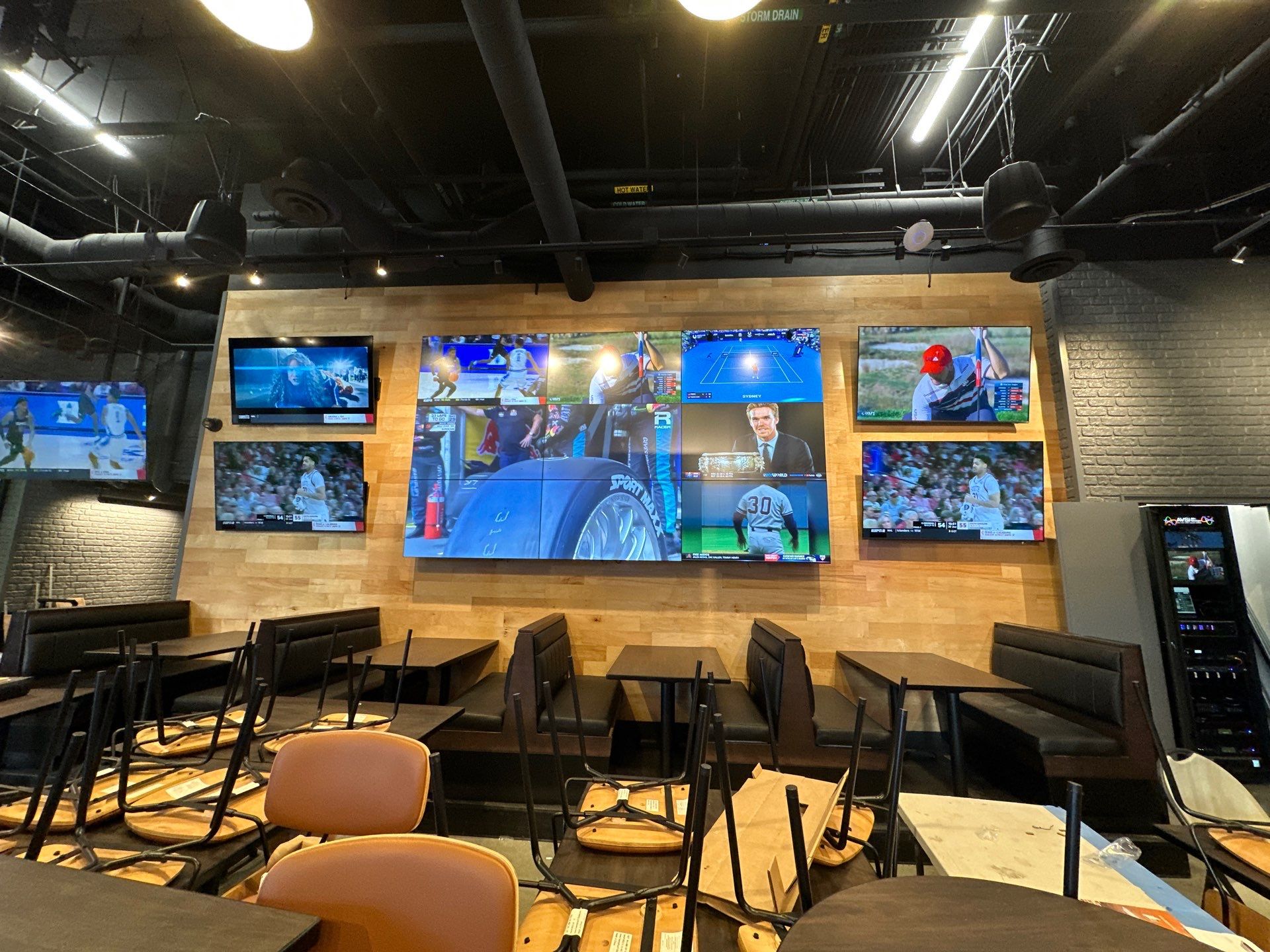 New Sports bar AV Install by AVSi