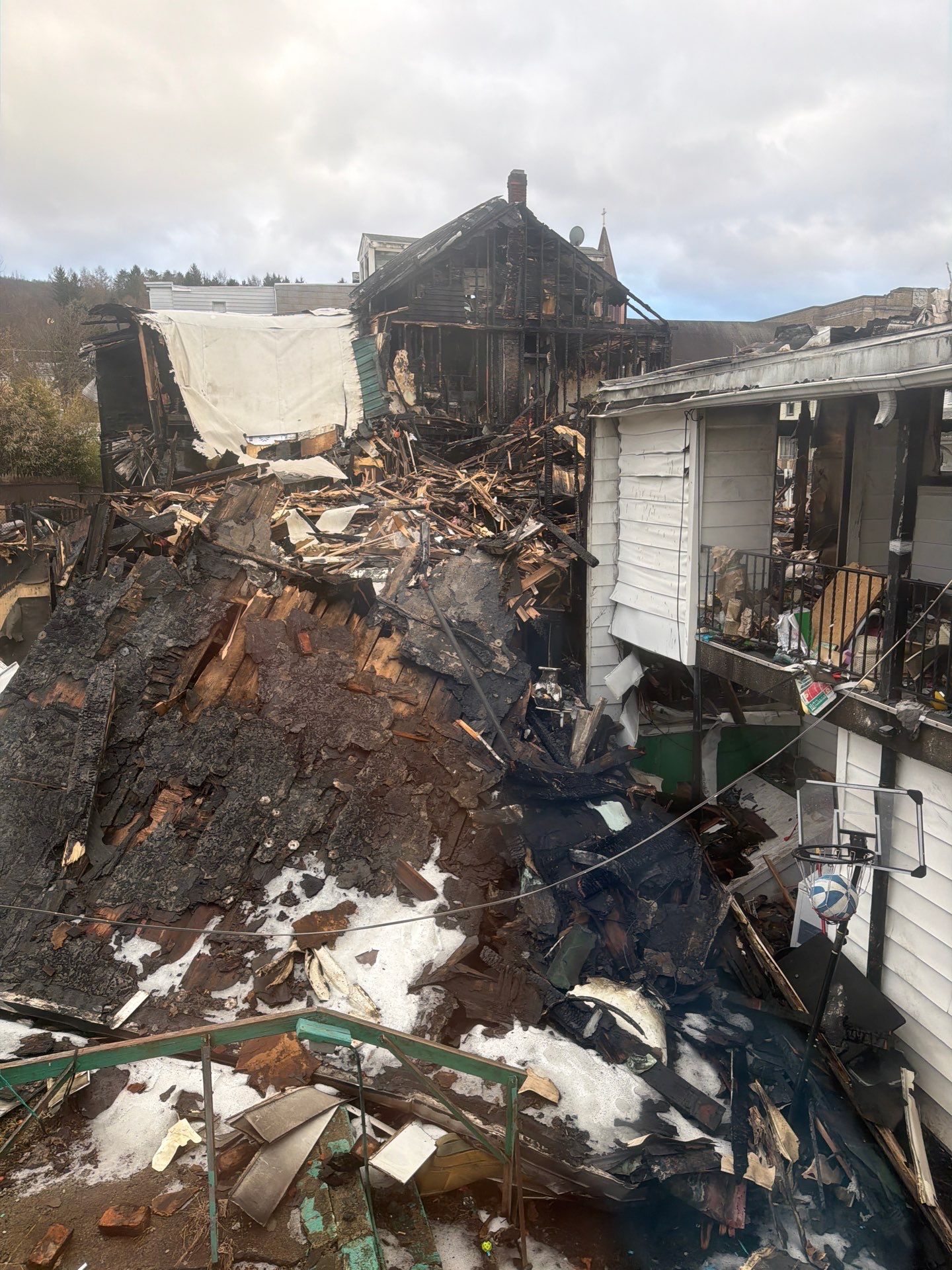 Fire & Smoke Damage Claim in Mt Carmel by FLAPA & KeyStone