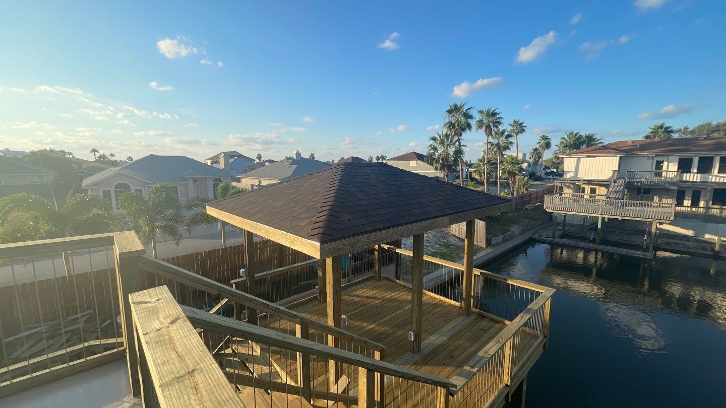Pergola Roof Installation  by Lighthouse Roofing