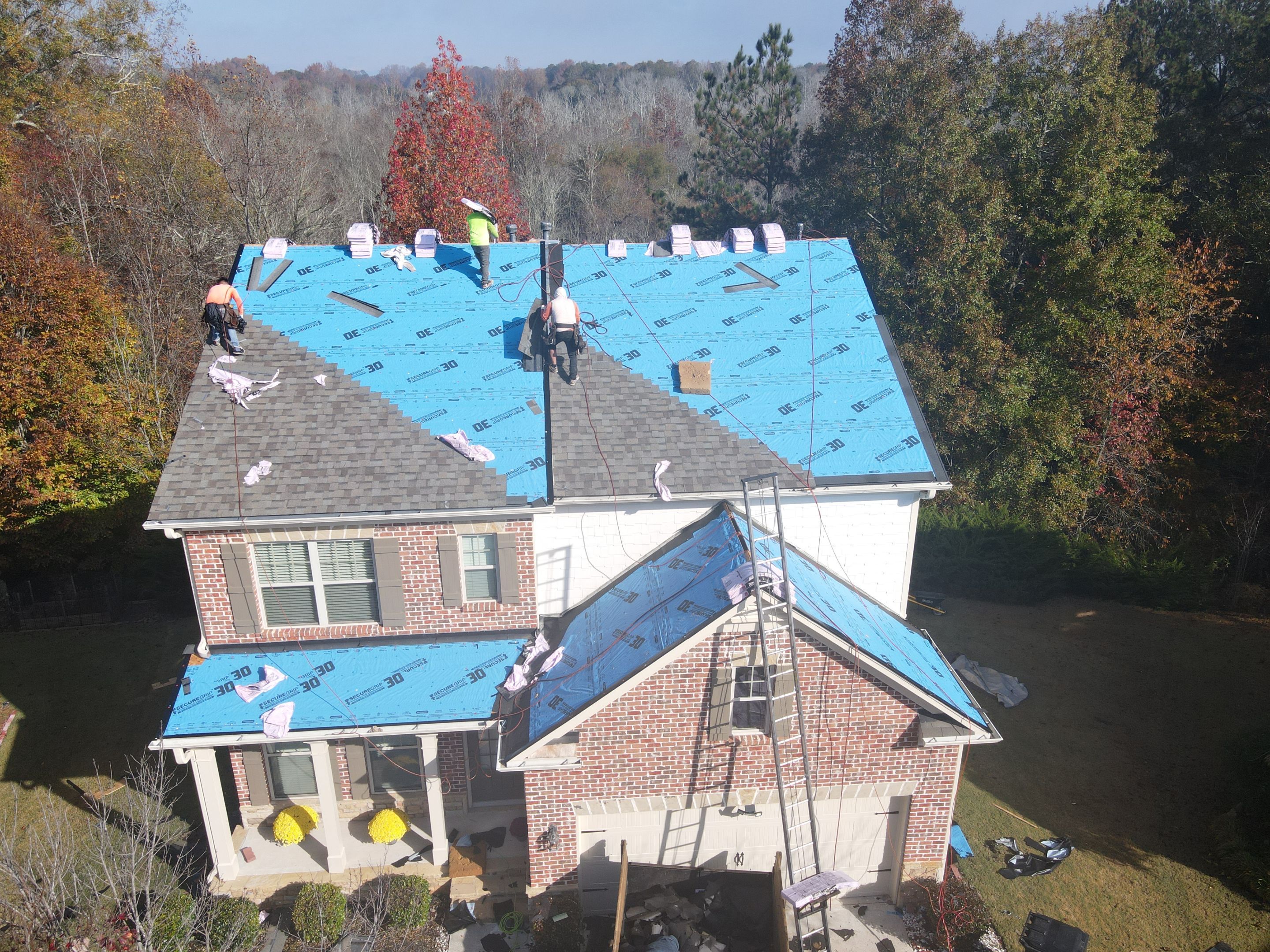 Residential Roofing Installation using Owens Corning by Inspector Roofing and Restoration
