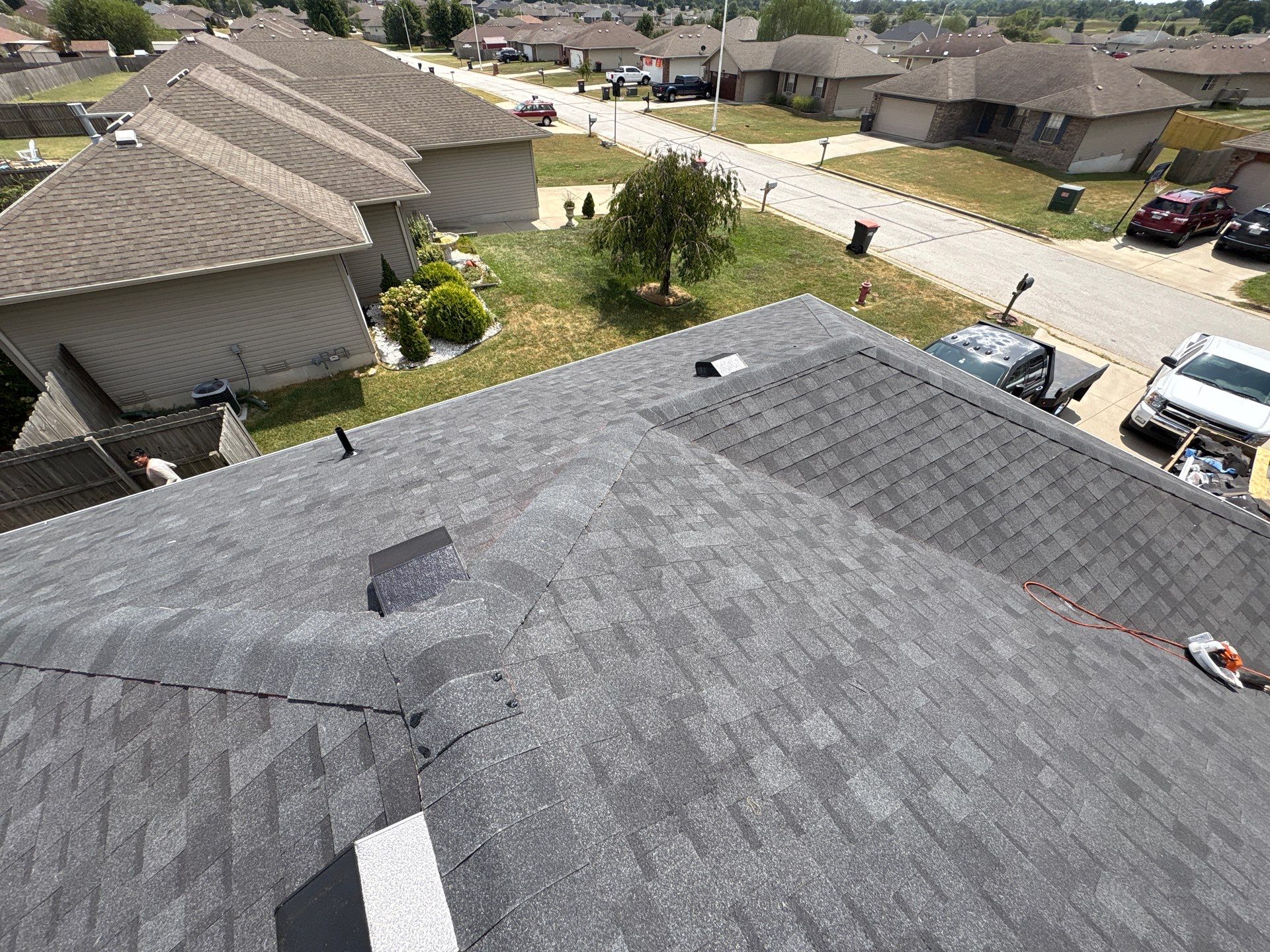 Residential Roofing + Gutters & Downspouts Install  by Titan Commercial & Residential Roofing 