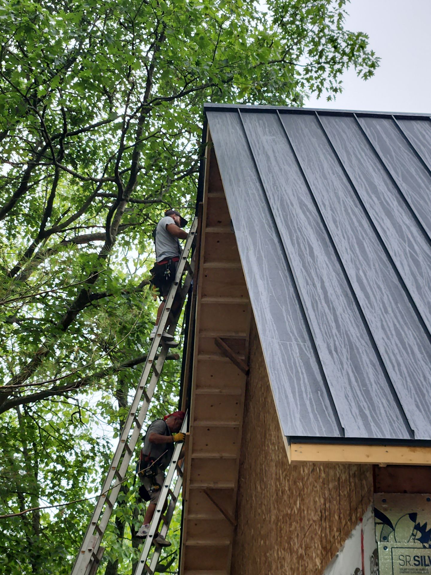 Custom Home Roofing  – Matte Black Standing Seam by Jay Carter Roofing & Sheet Metal