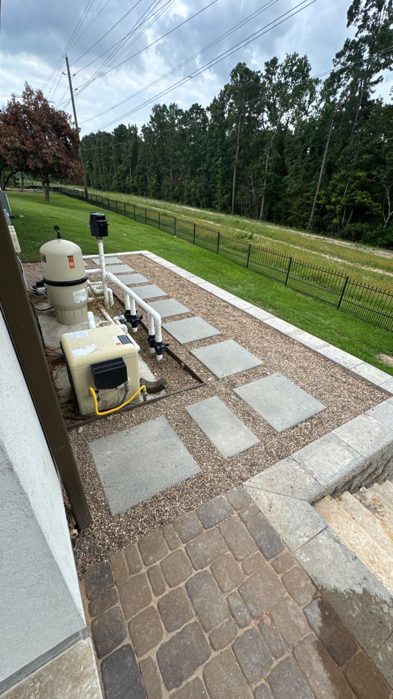 🏡 Duane’s Complete Retainer Wall & Hardscape Walkway by Texas Urban Elements