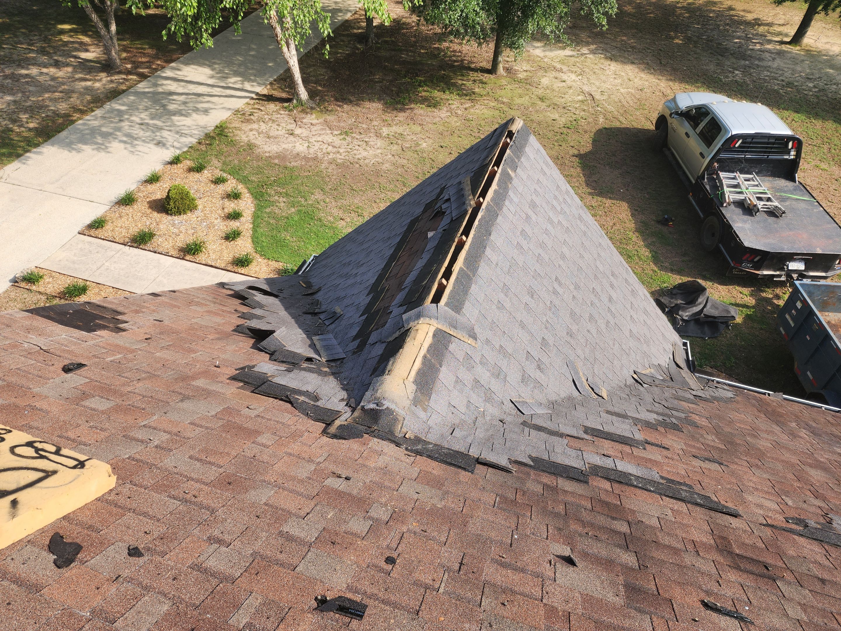 Residential Shingle Reroof using Malarkey Vista by Hostetler Roofing