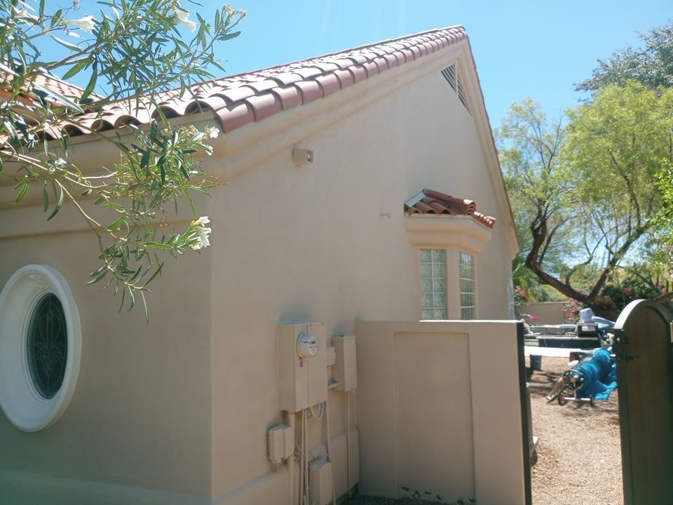 Exterior Painting Job in Scottsdale by Crash of Rhinos Painting & Garage Floors