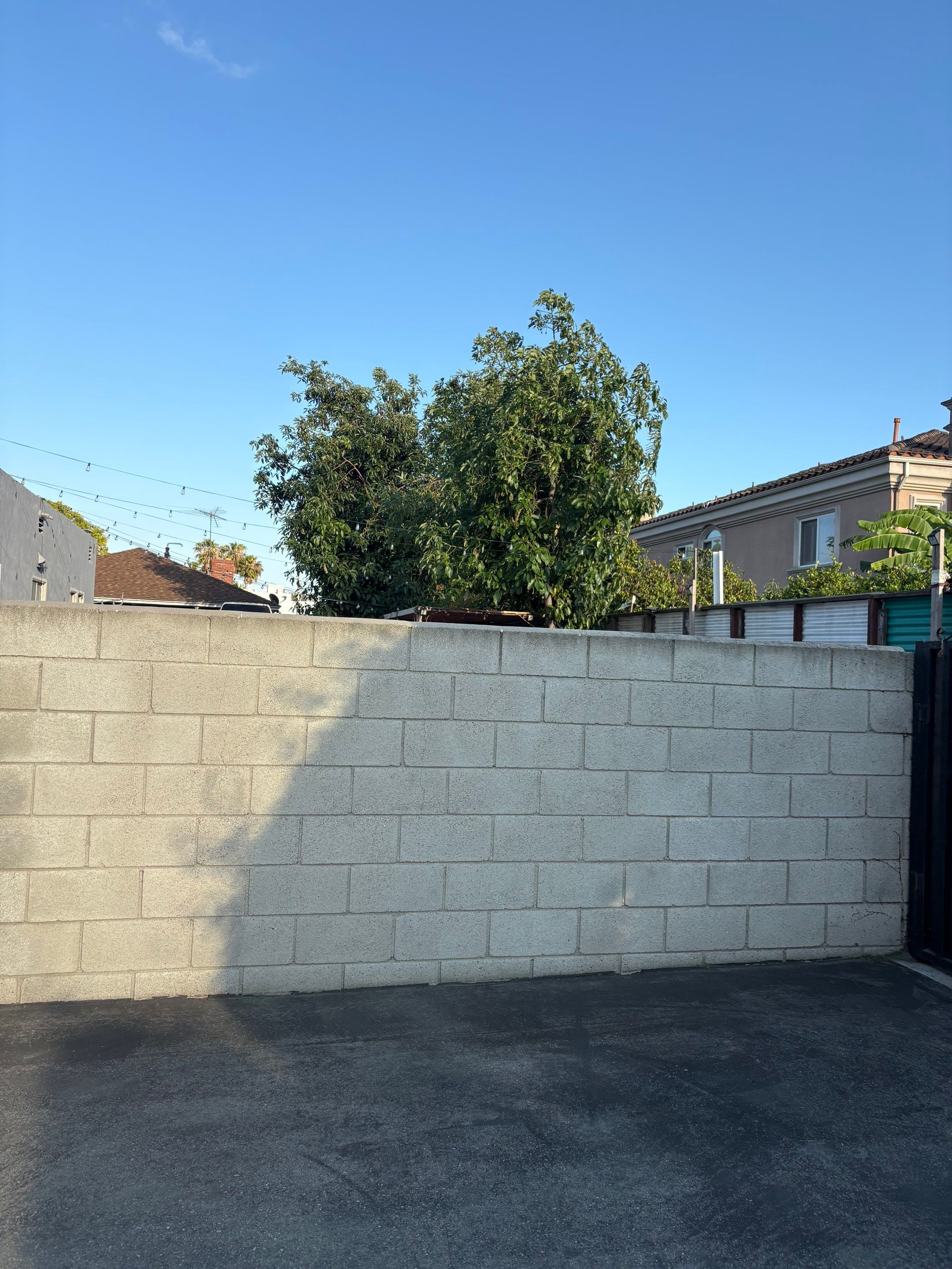 Sandblasting Graffiti Off Brick Wall In Downey, CA by La Power Washing Inc 