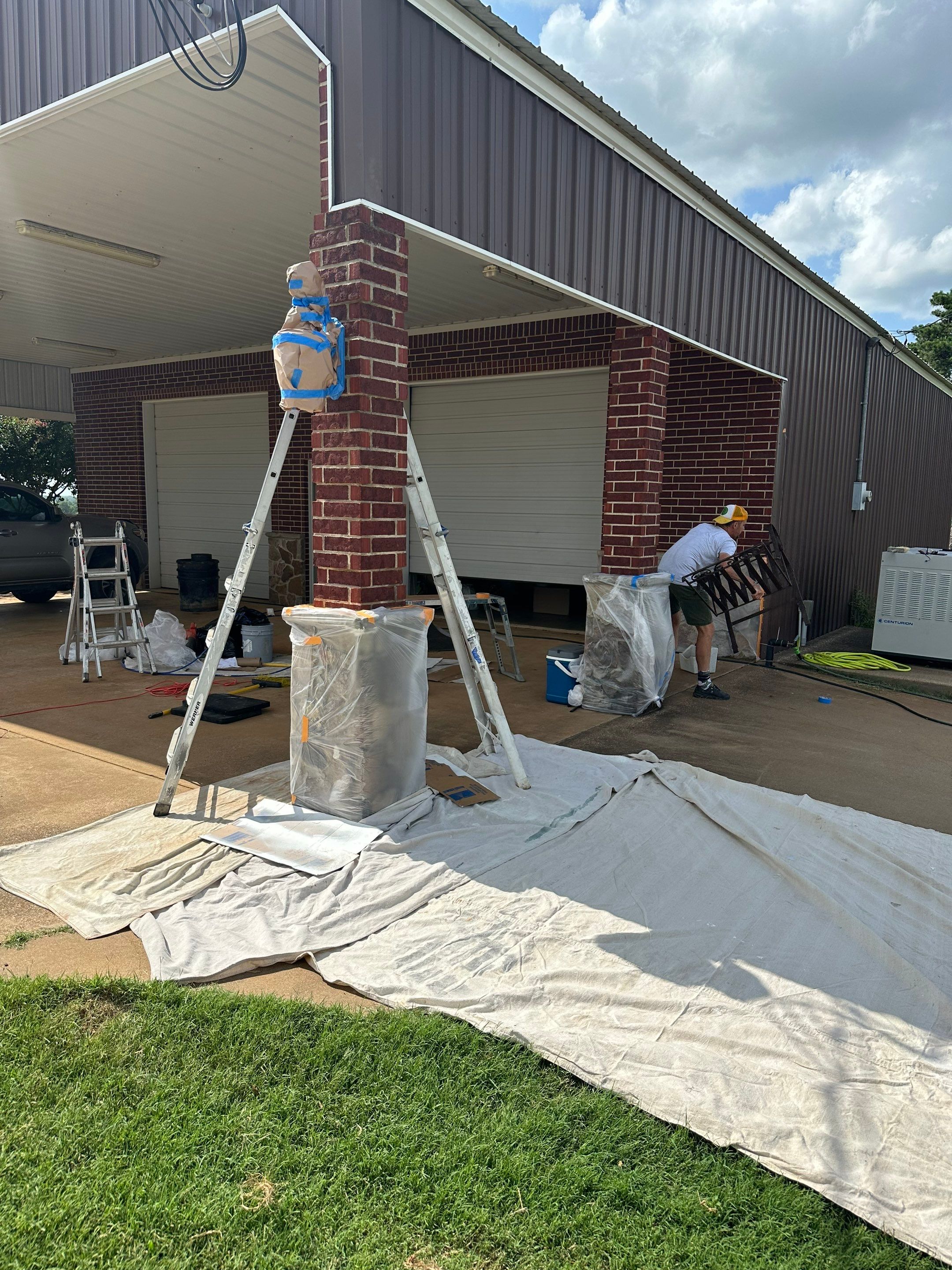 Exterior Transformation in Troup Texas by Quality Coats Painting