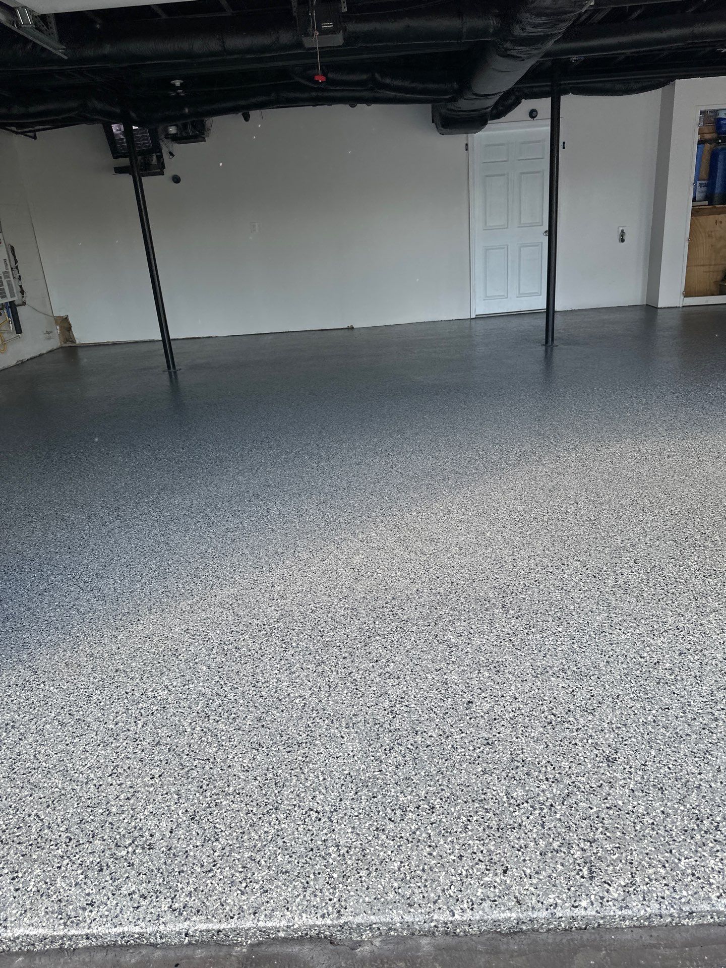 Garage Floor Coating using Nightfall by My Garage Floor Guys