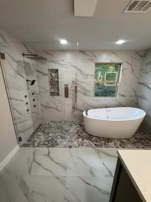 Master bathroom renovation