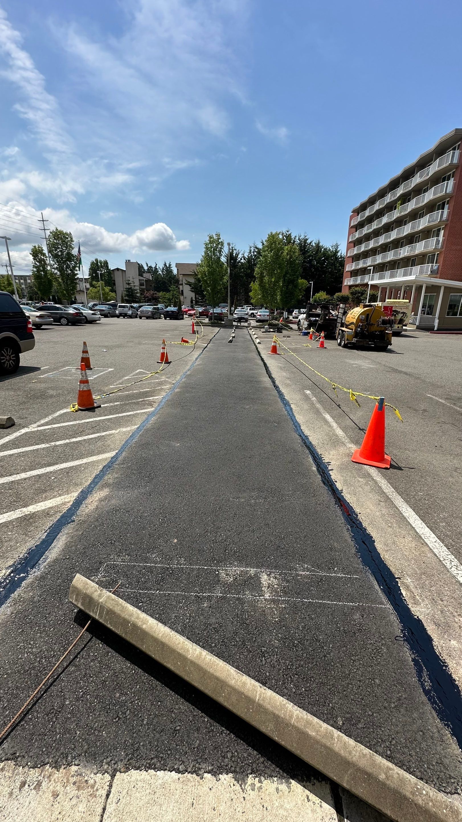 Sanford Hildebrand Towers | Asphalt Patch Repair  by Jireh Asphalt & Concrete Inc 