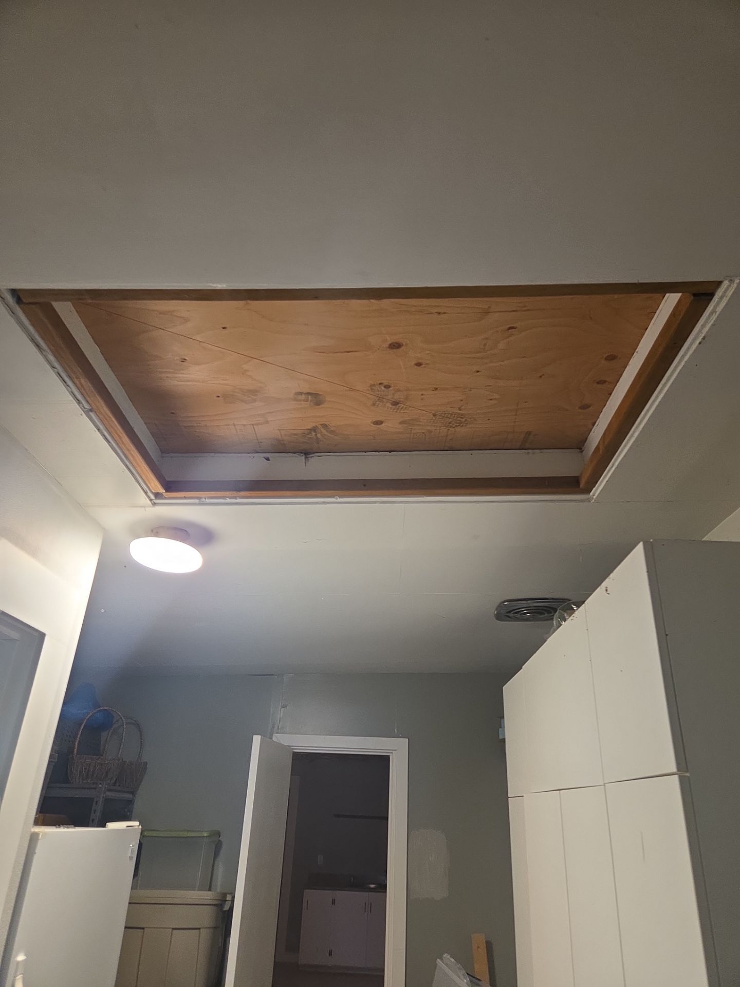 Fallen Tree Interior/ Exterior repair in Milwaukie by American Made Construction
