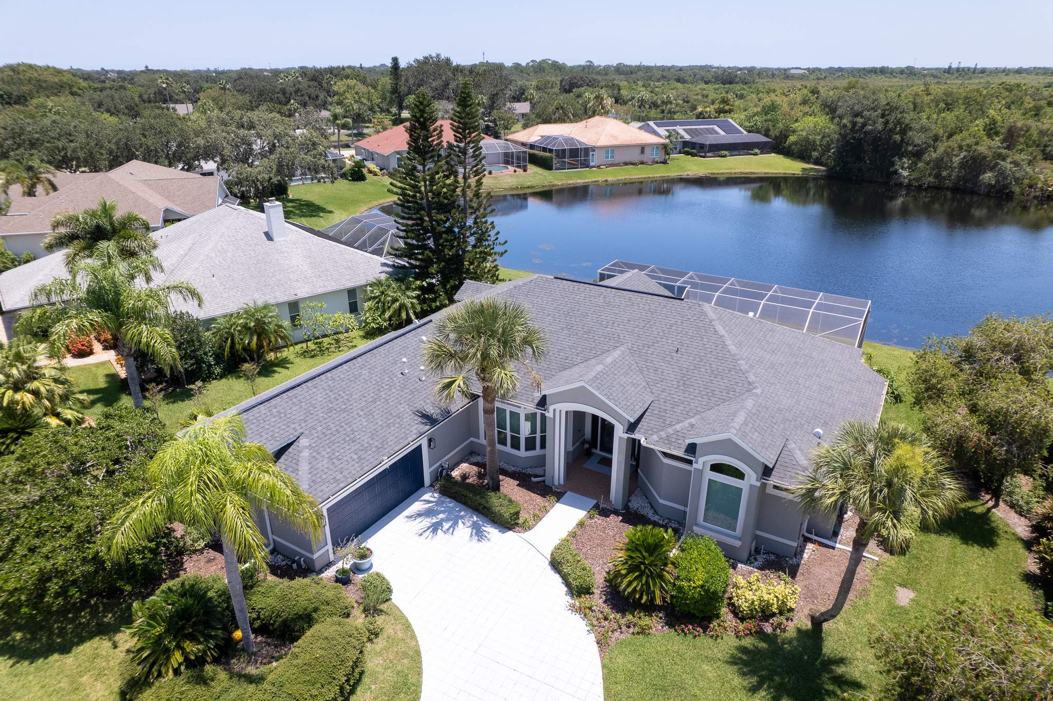 Roof Replacement and Structural Header Reinforcement in Melbourne, Florida by Wiedmann Construction & Roofing