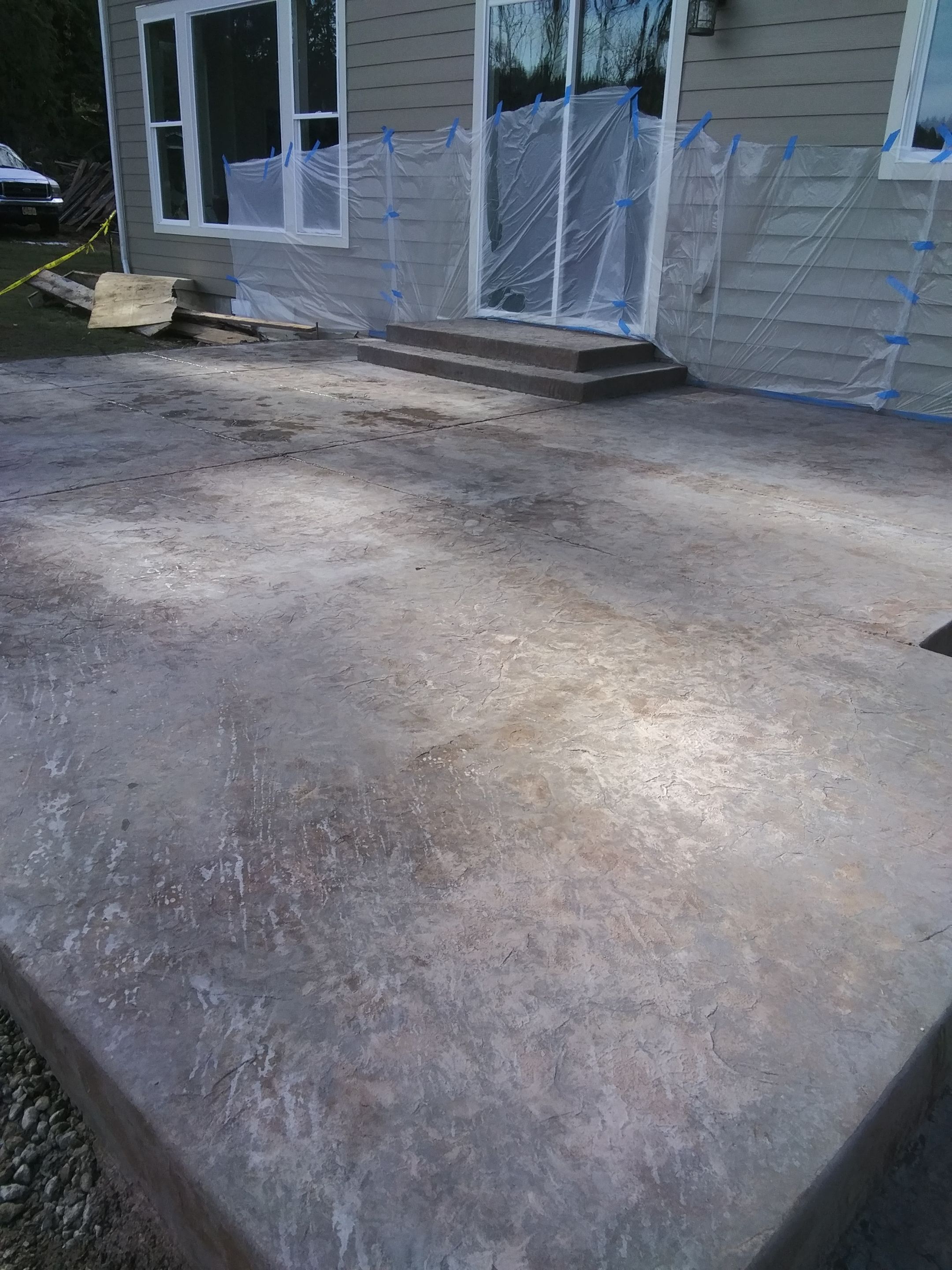 Mandy | Stamped Concrete Patio & Driveway by Jireh Asphalt & Concrete Inc 