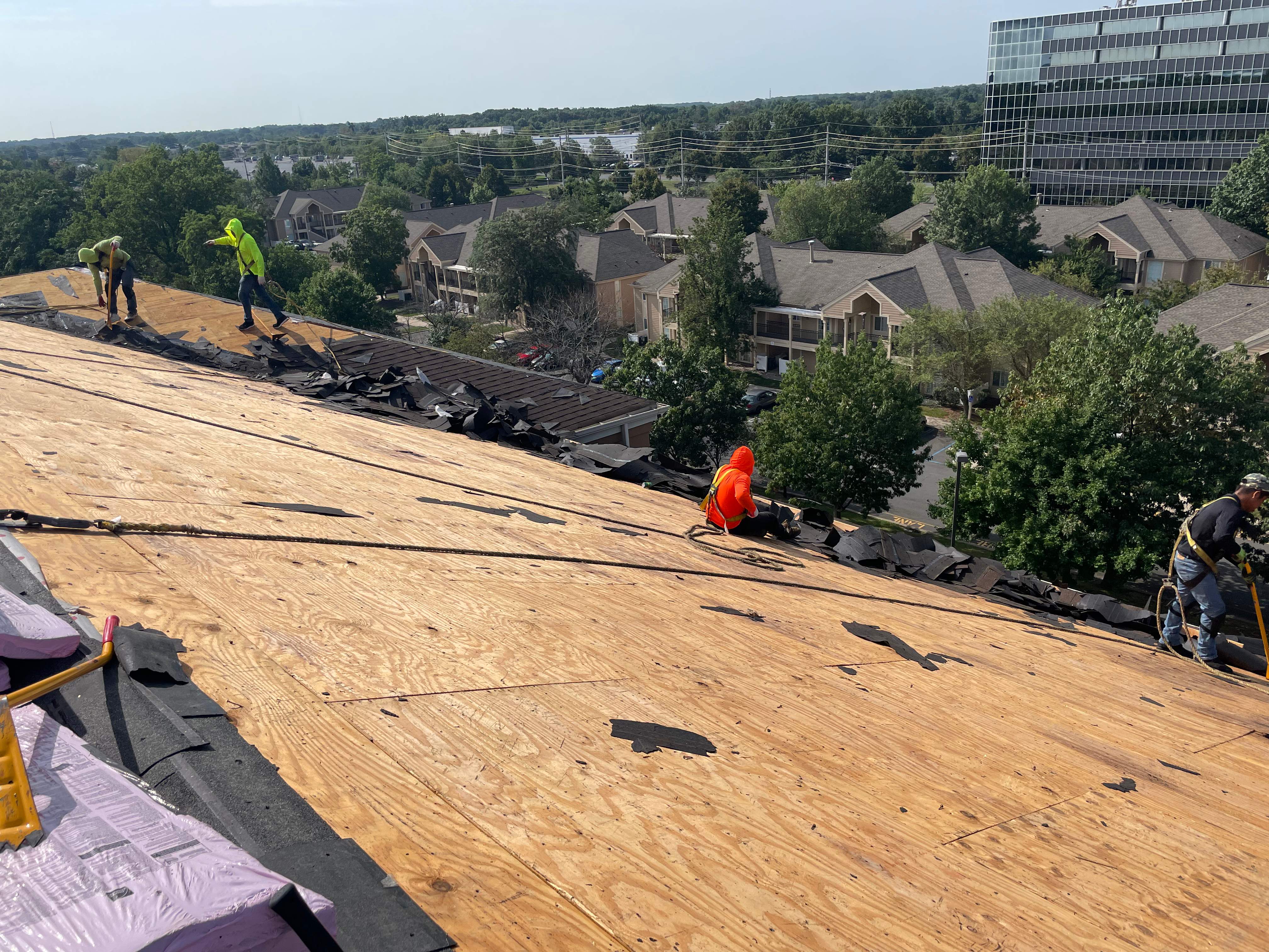 Commercial Roofing Installation using Owens Corning Duration by All Site Roofing