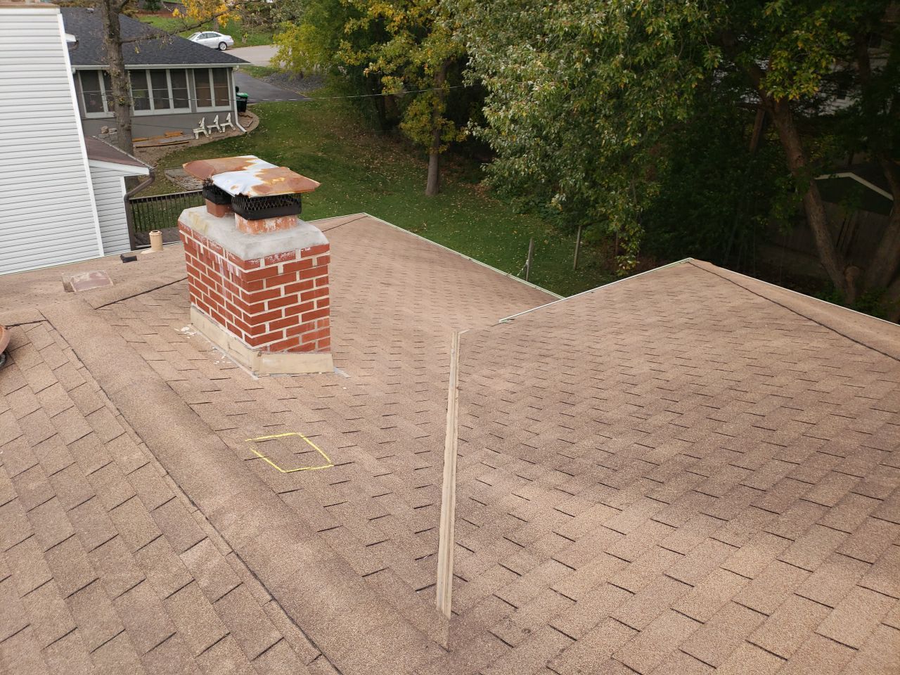Edina, MN – Duplex Roof Replacement by First Impressions Exteriors