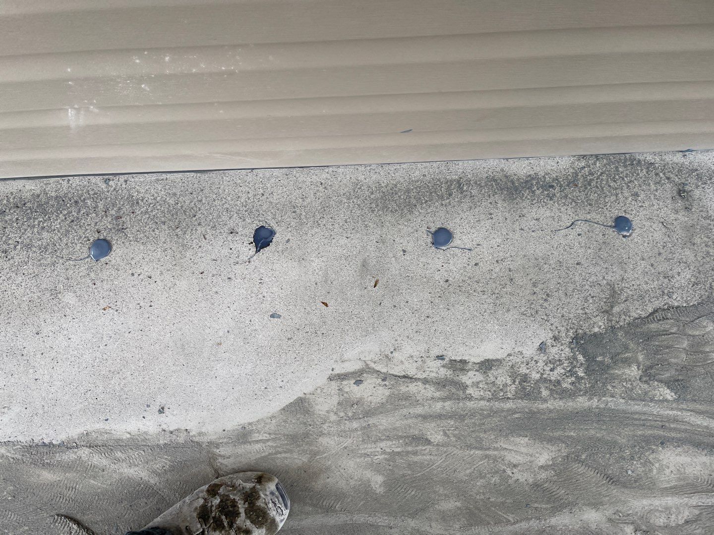Patio Transformation using Chestnut by Croc Coatings, LLC
