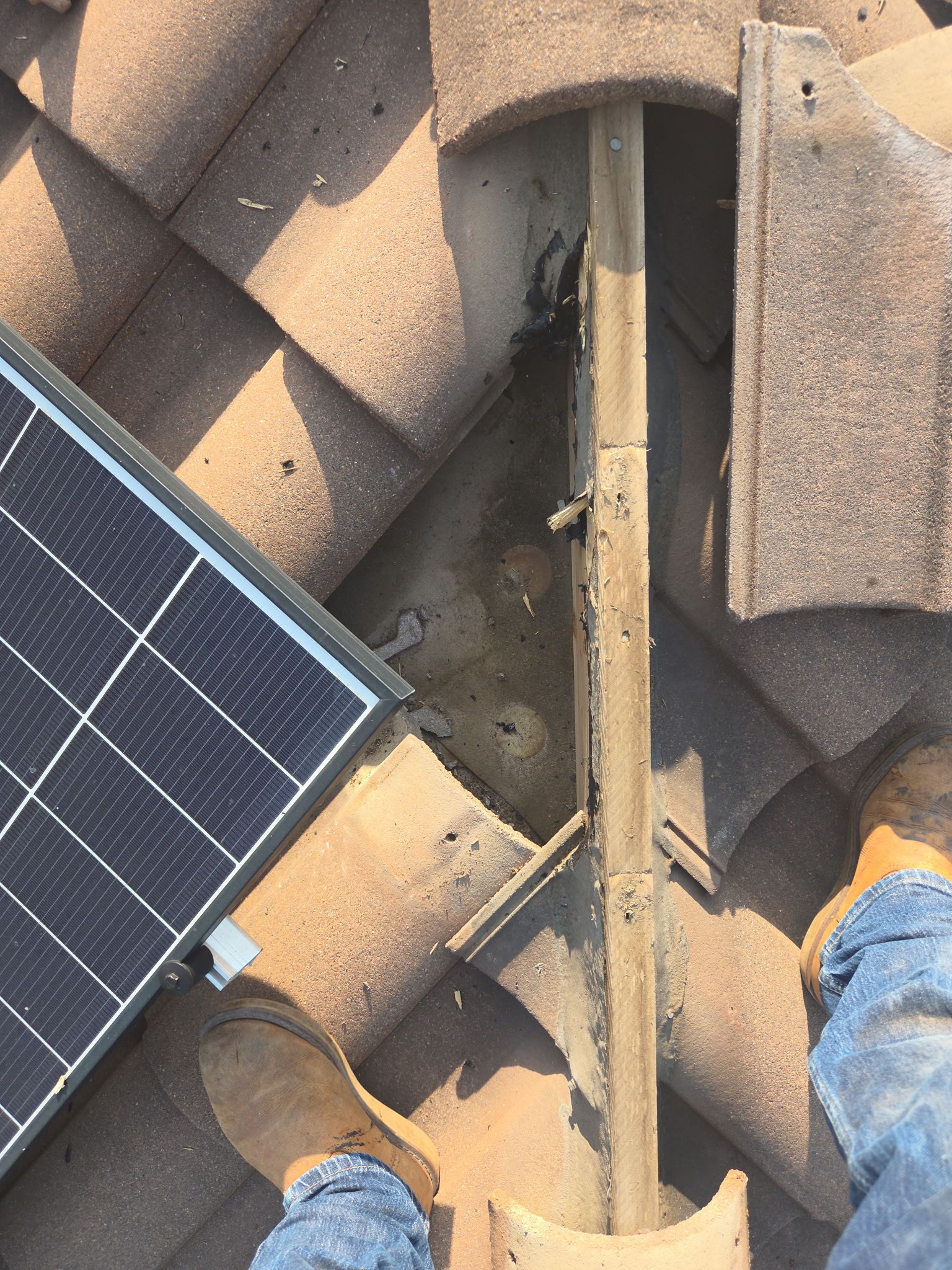 Lots of tile repairs out in Spicewood by REPS OF TEXAS