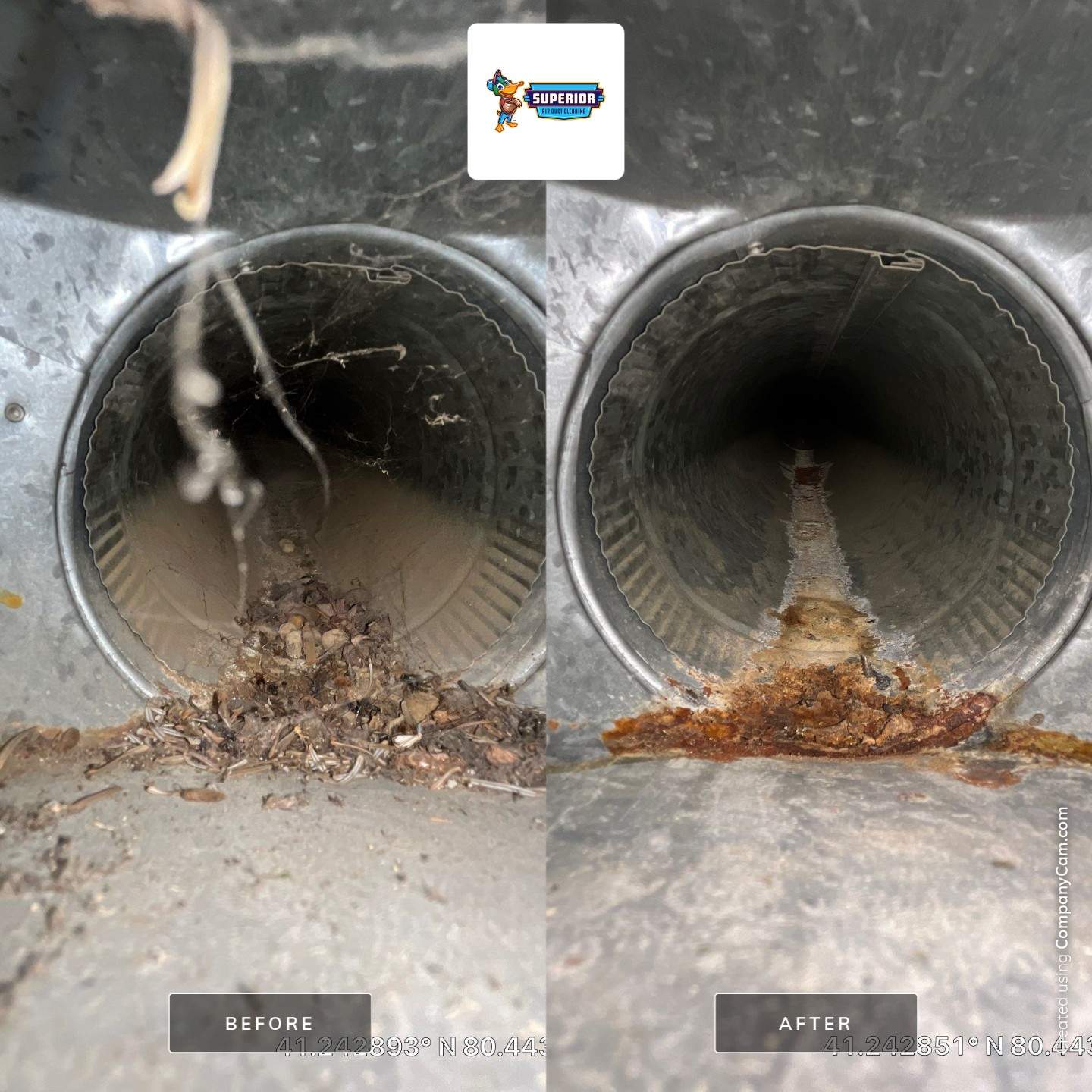 Air Duct Cleaning With a Vacuum Truck in Hermitage, PA by Superior Air Duct Cleaning