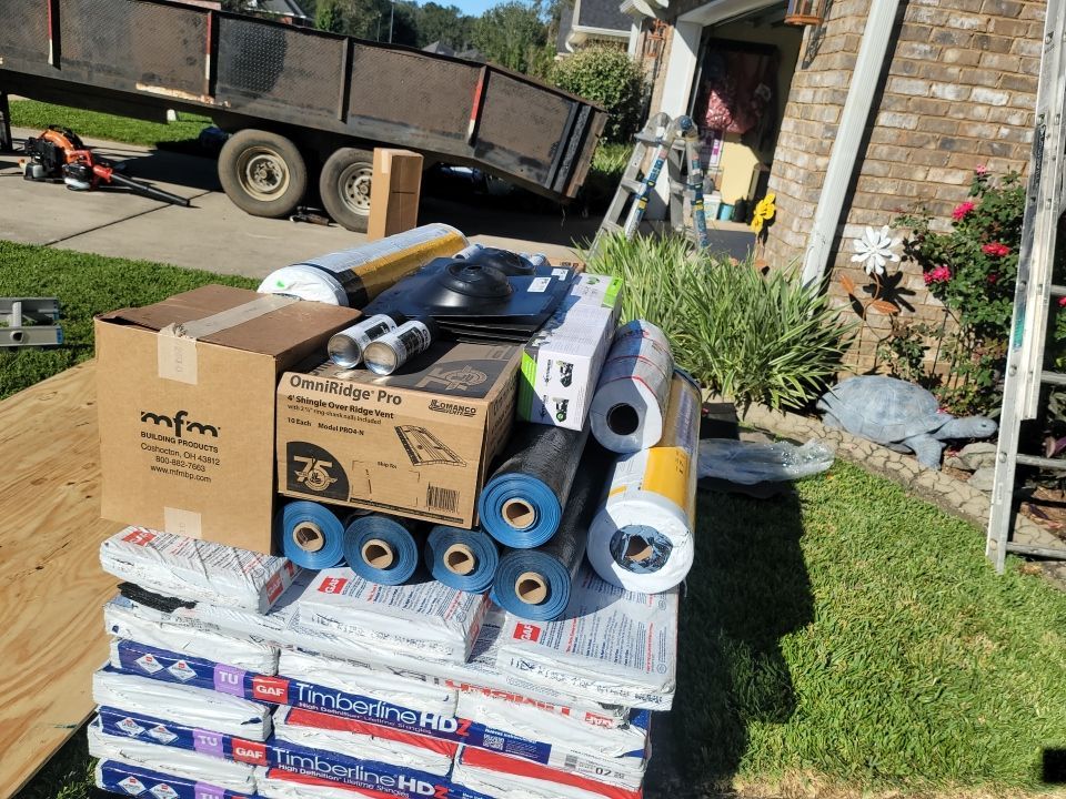 Residential Roofing Installation using Roof Replacement by American Roofing & Construction LLC