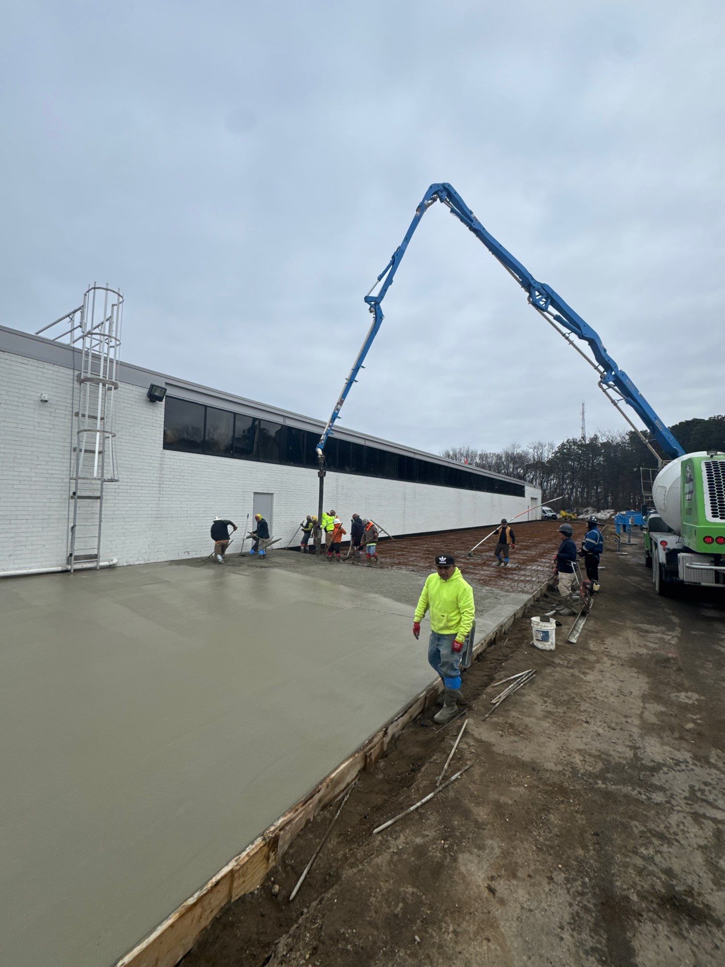 Project in Hauppauge by Concrete Works Corp