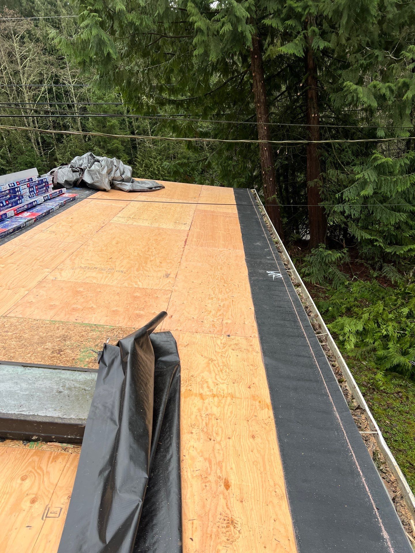 Residential Roofing Installation using GAF HDZ Shingles by Roofing Formula LLC