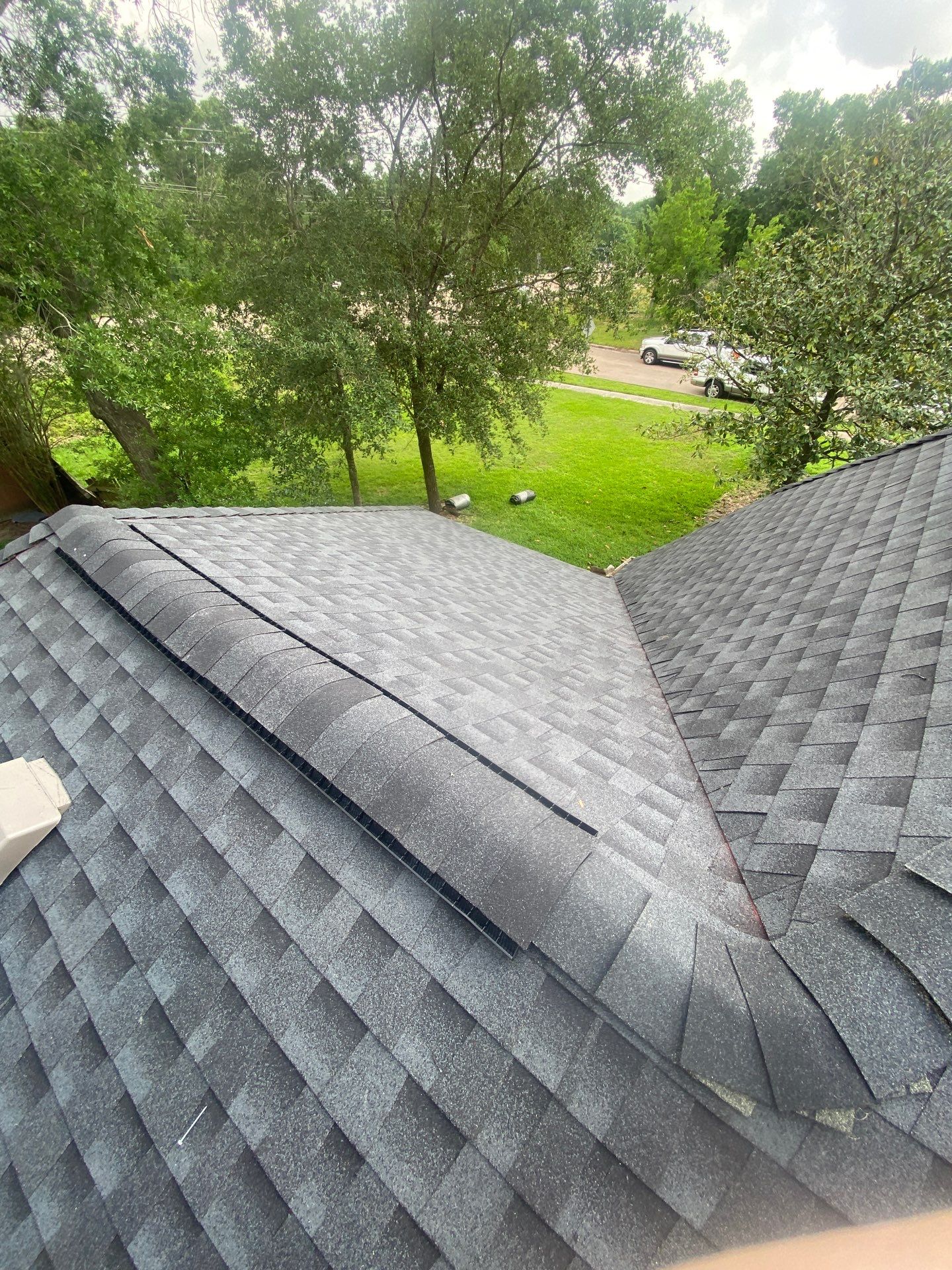 Residential Roof Replacement using GAF HDZ - Charcoal shingles by Elite Roofing LLC
