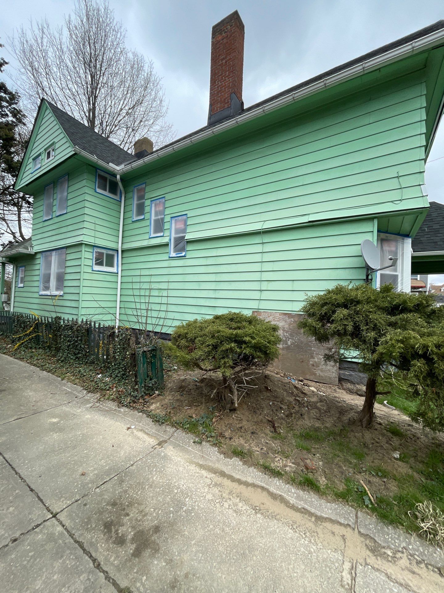 Exterior Painting using Benjamin Moore Element Guard by Callaway Contracting LLC