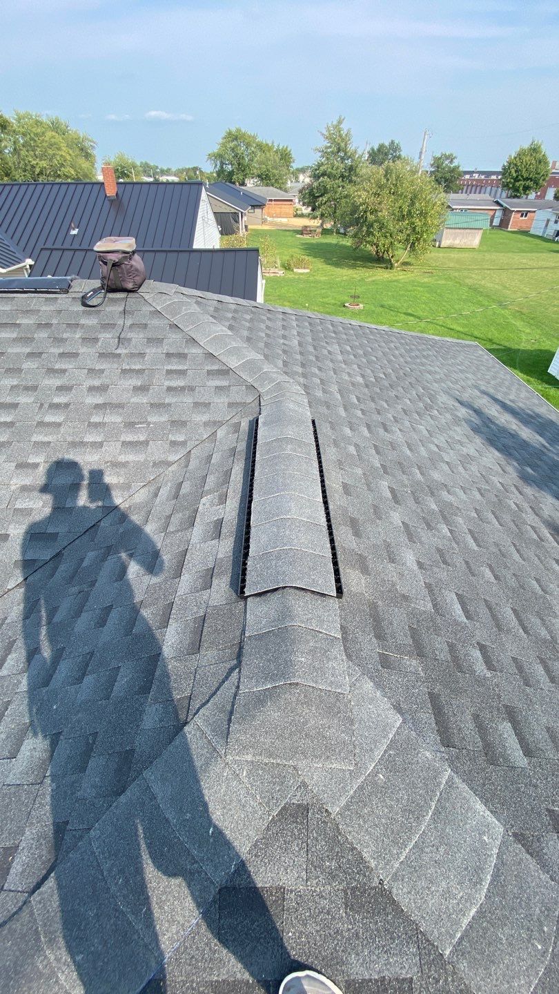 Residential Roofing Installation using GAF Timberline HDZ Charcoal by Nitro Roofing and Construction