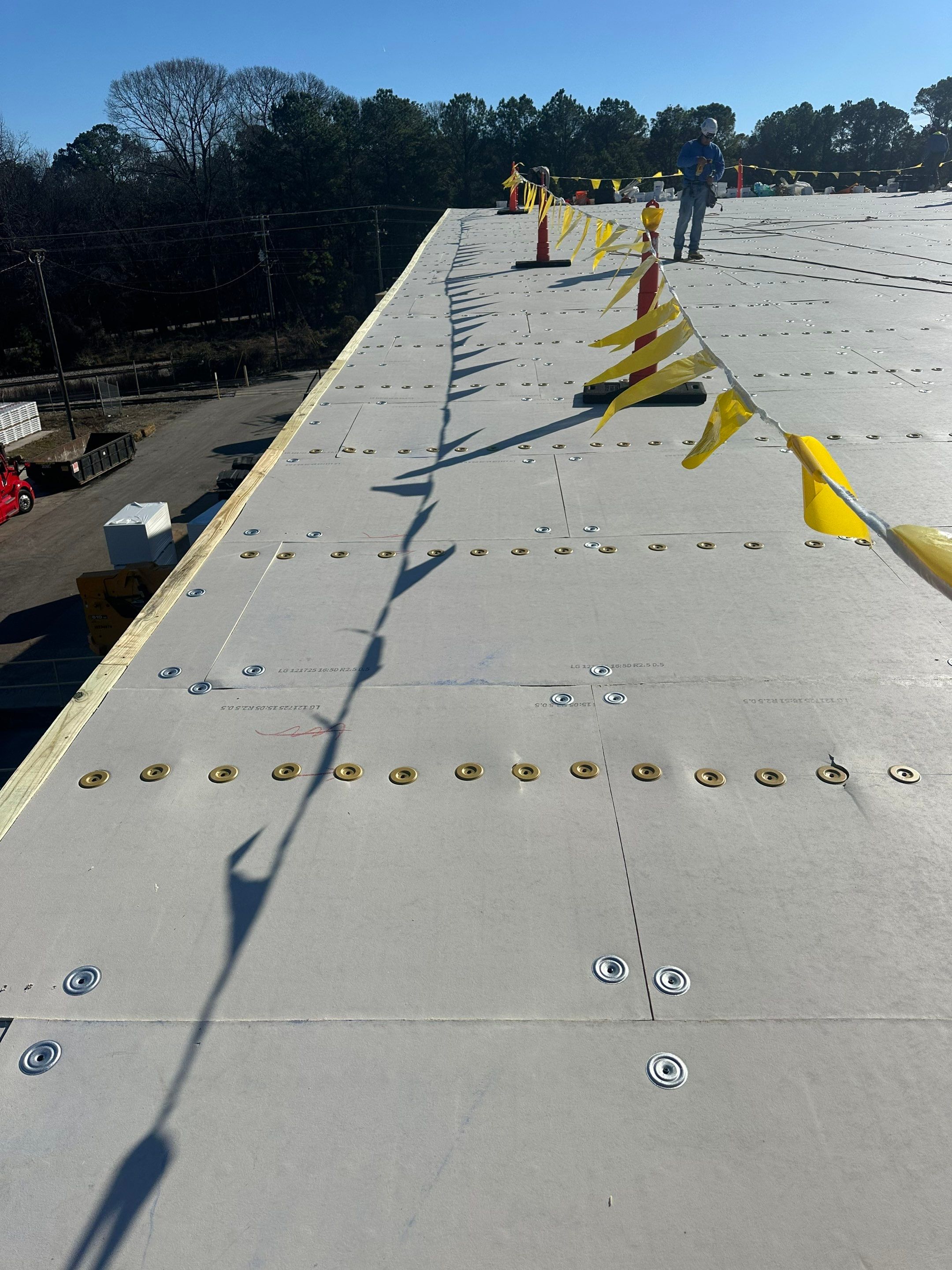 Project in Hampton, GA by Commercial Roofing Group