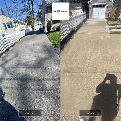 Concrete Cleaning, House Wash & Deck Cleaning