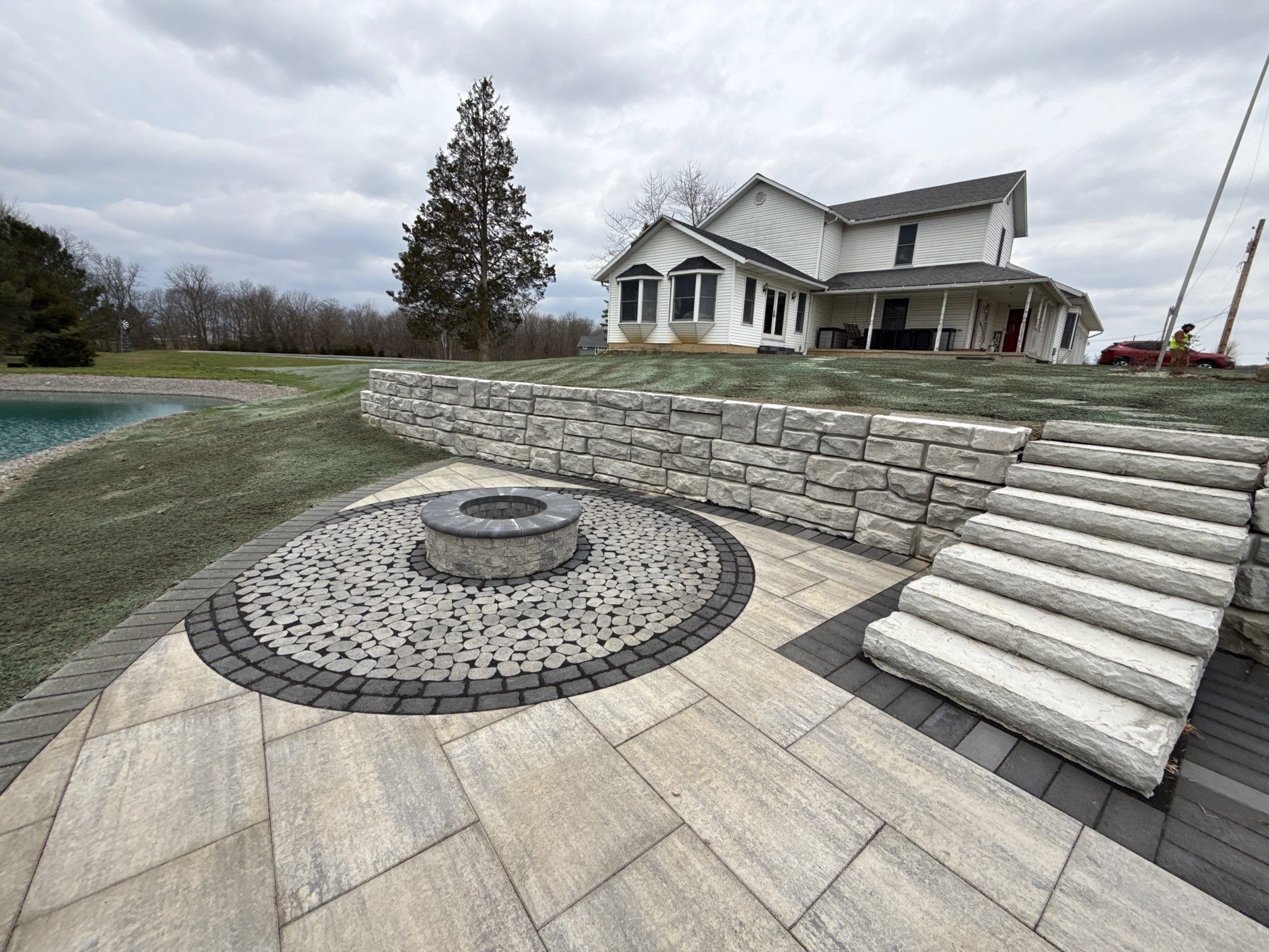 Project in Napoleon, Ohio by Farrell's Lawn & Garden Center LLC