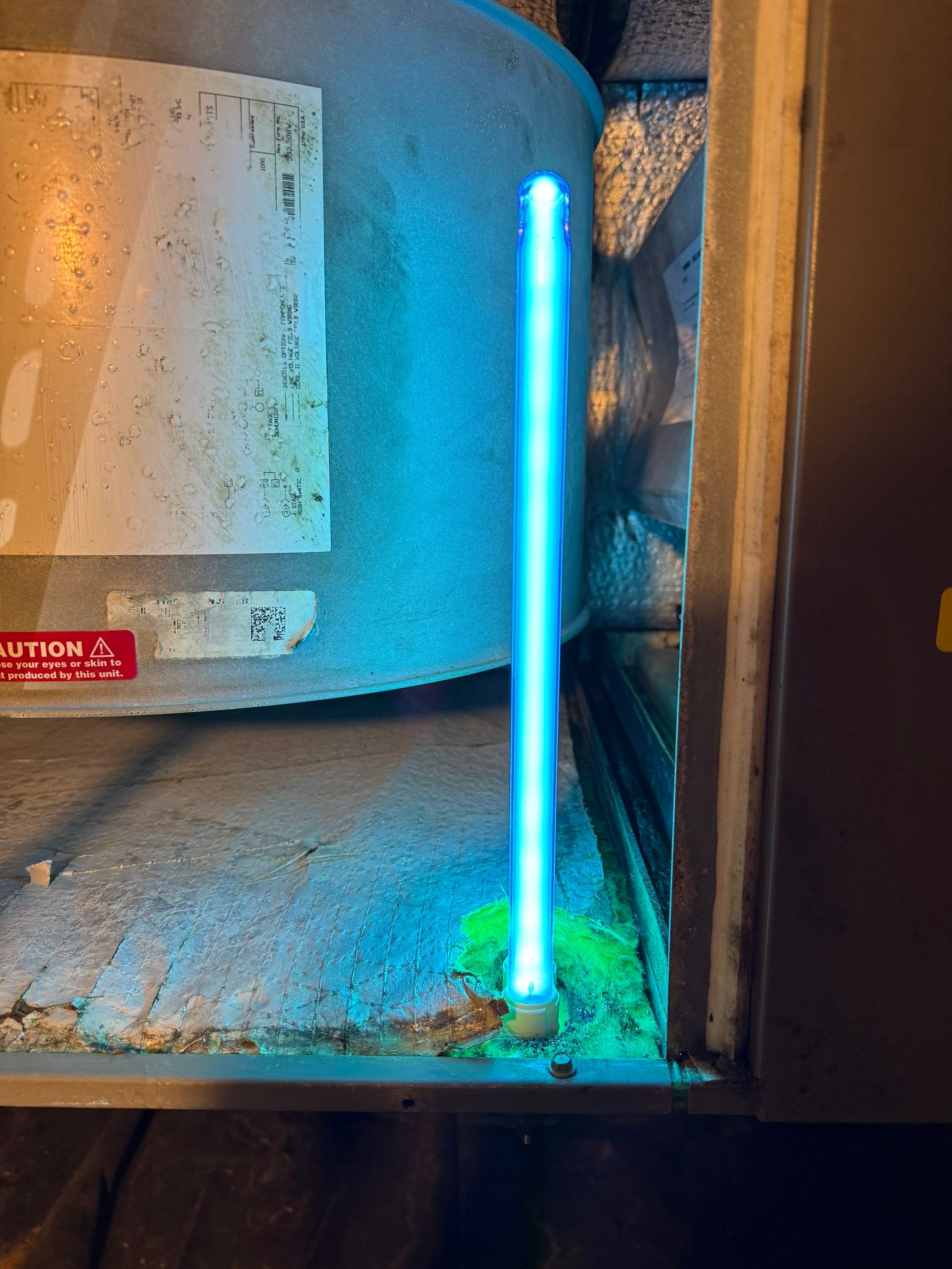 Duct Cleaning and Germicidal Kit Install in Woodstock by Elemental Heating and air conditioning LLC