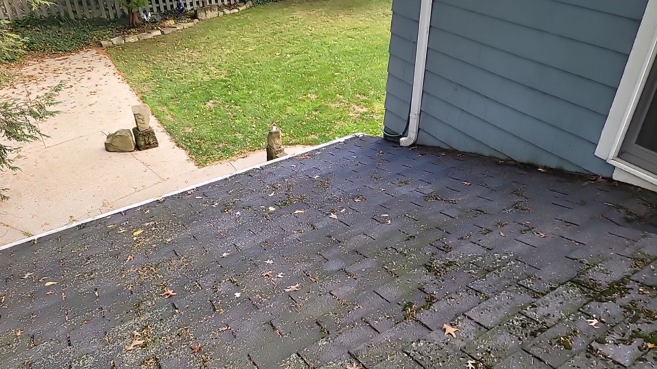 ATLAS PINNACLE COLOR: SCOTCHGARD BLACK DRIP EDGE: WHITE by Eagle Eye Roofing