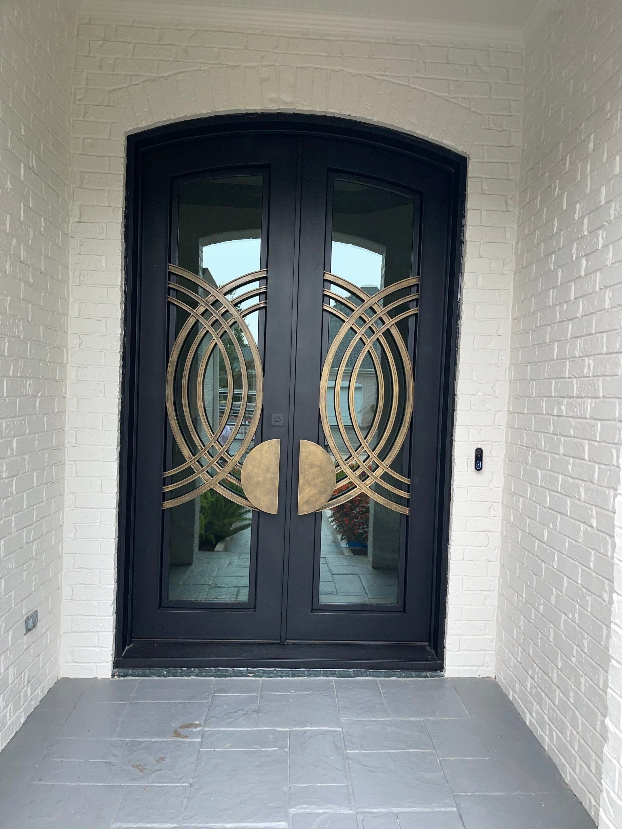 Designed to be more than an entry. by Solara Custom Living