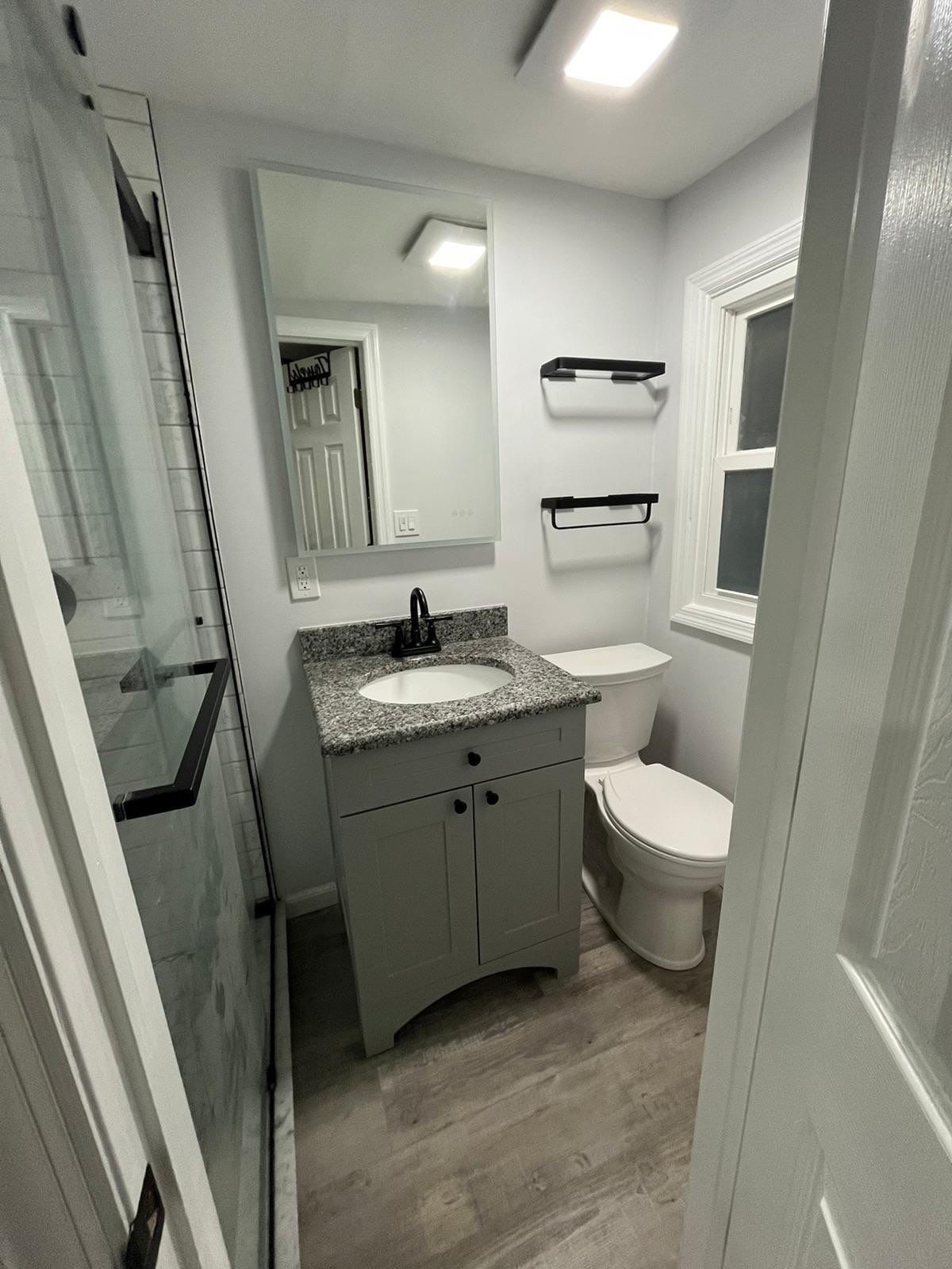 Kitchen Remodel using White Shaker by Home Concepts Construction