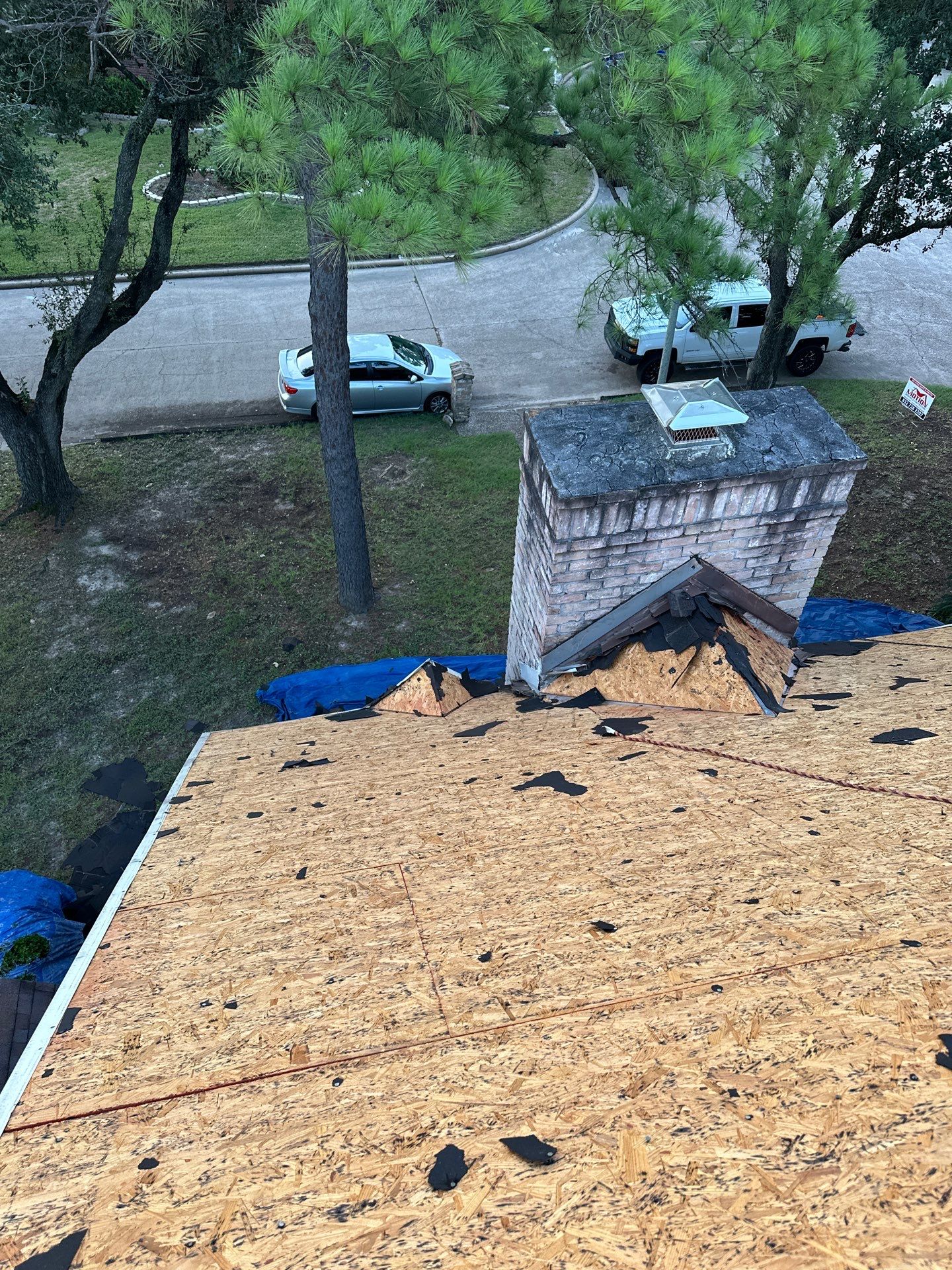 Project in Houston by Motion Roofing