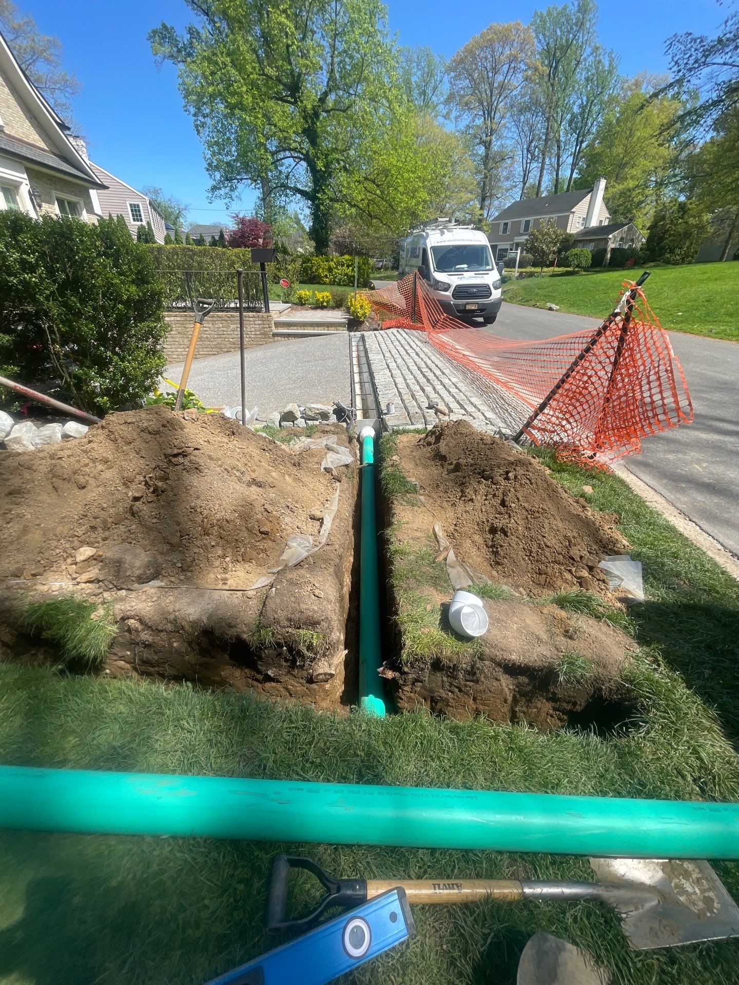 Bridle Path Ln. Great Neck, NY by A.M. Shield Waterproofing, Corp.