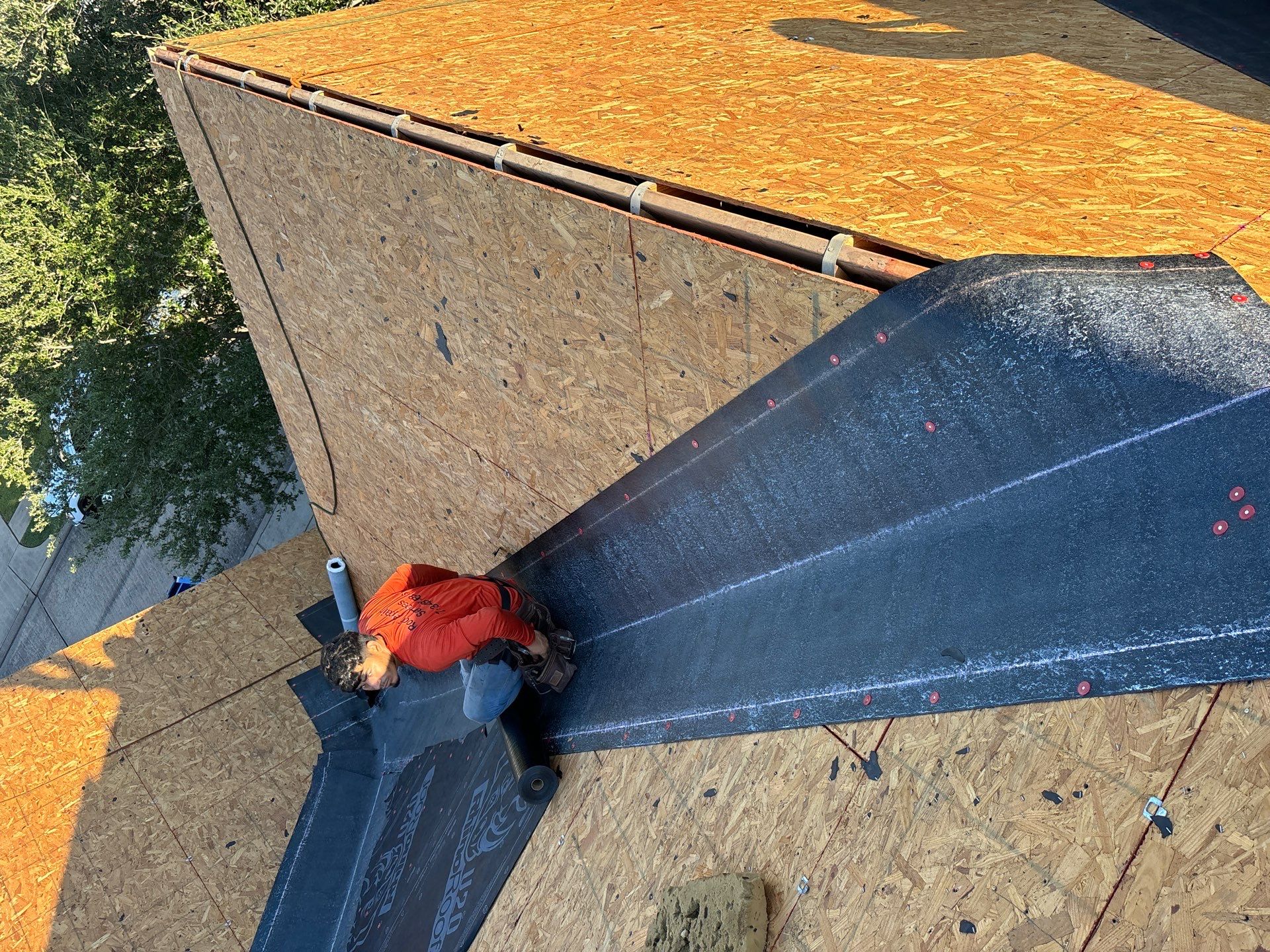 Residential Roofing Installation using Owen's Corning Duration (Lifetime) Shingles by Roof Repair Company